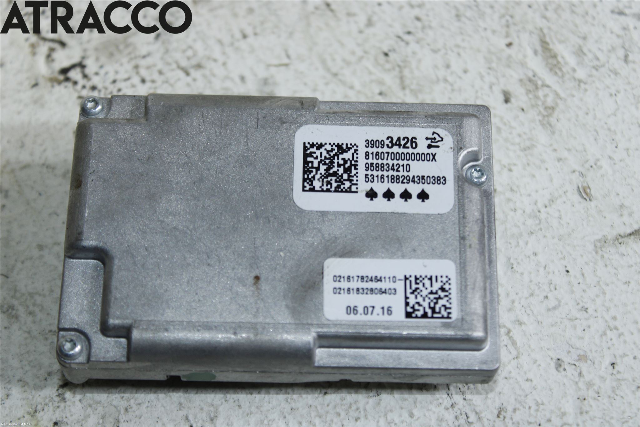 Opel ASTRA K 16-22 Sensor Kollisjonsbeskyttelse