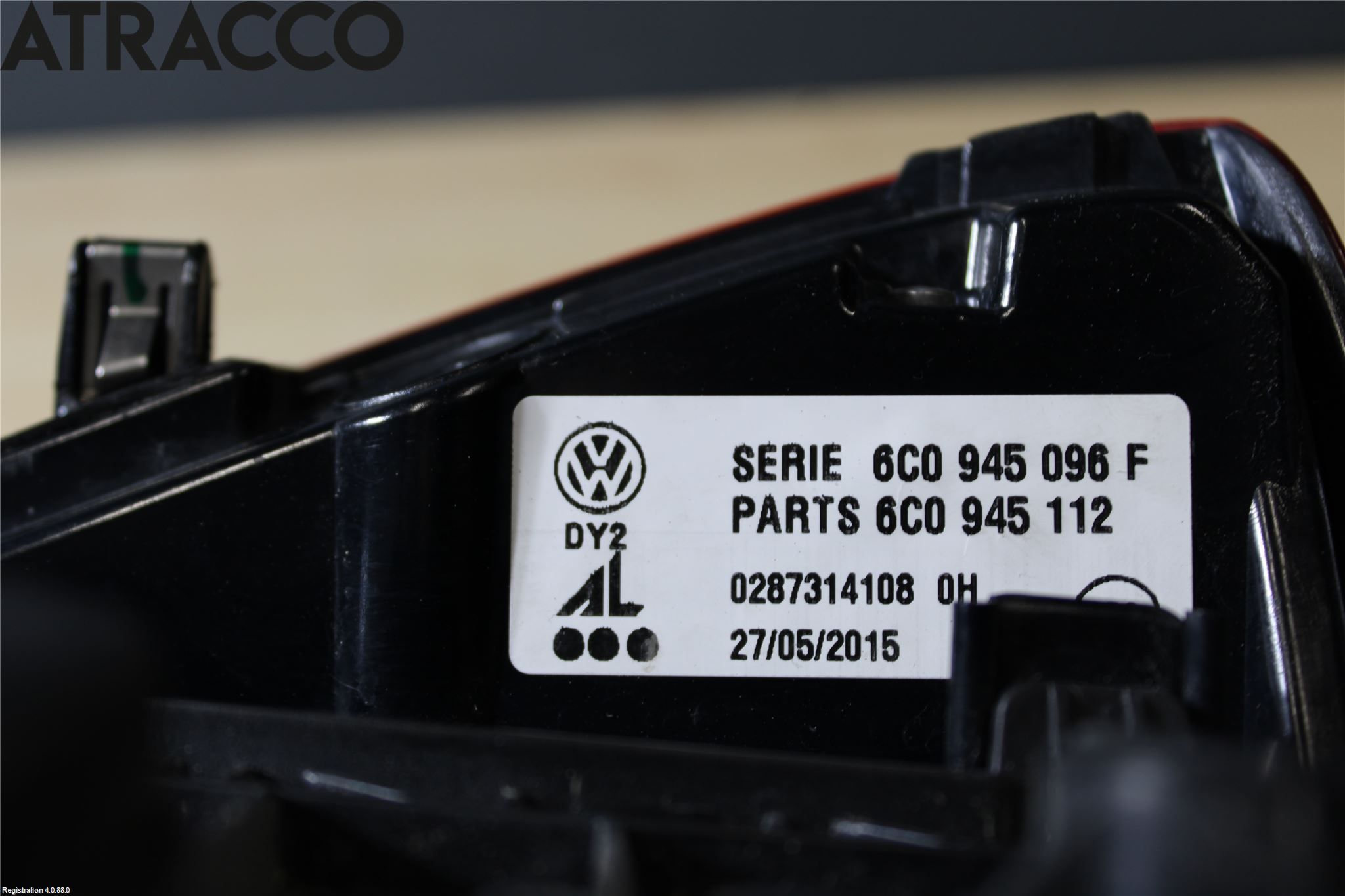 Volkswagen VW POLO 10-17 Baklykt Høyre