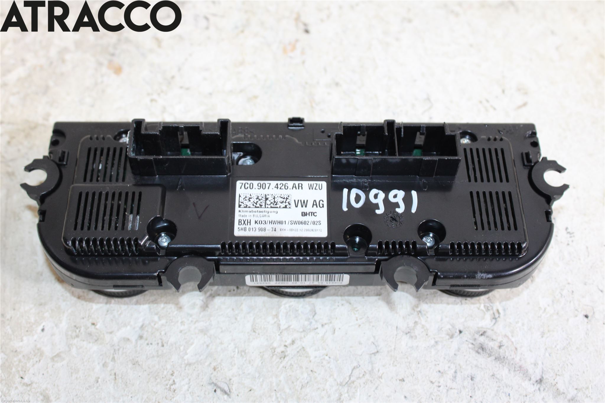 Volkswagen VW CRAFTER II / E-CRAFTER 17- Varme Ac Betjening-Display