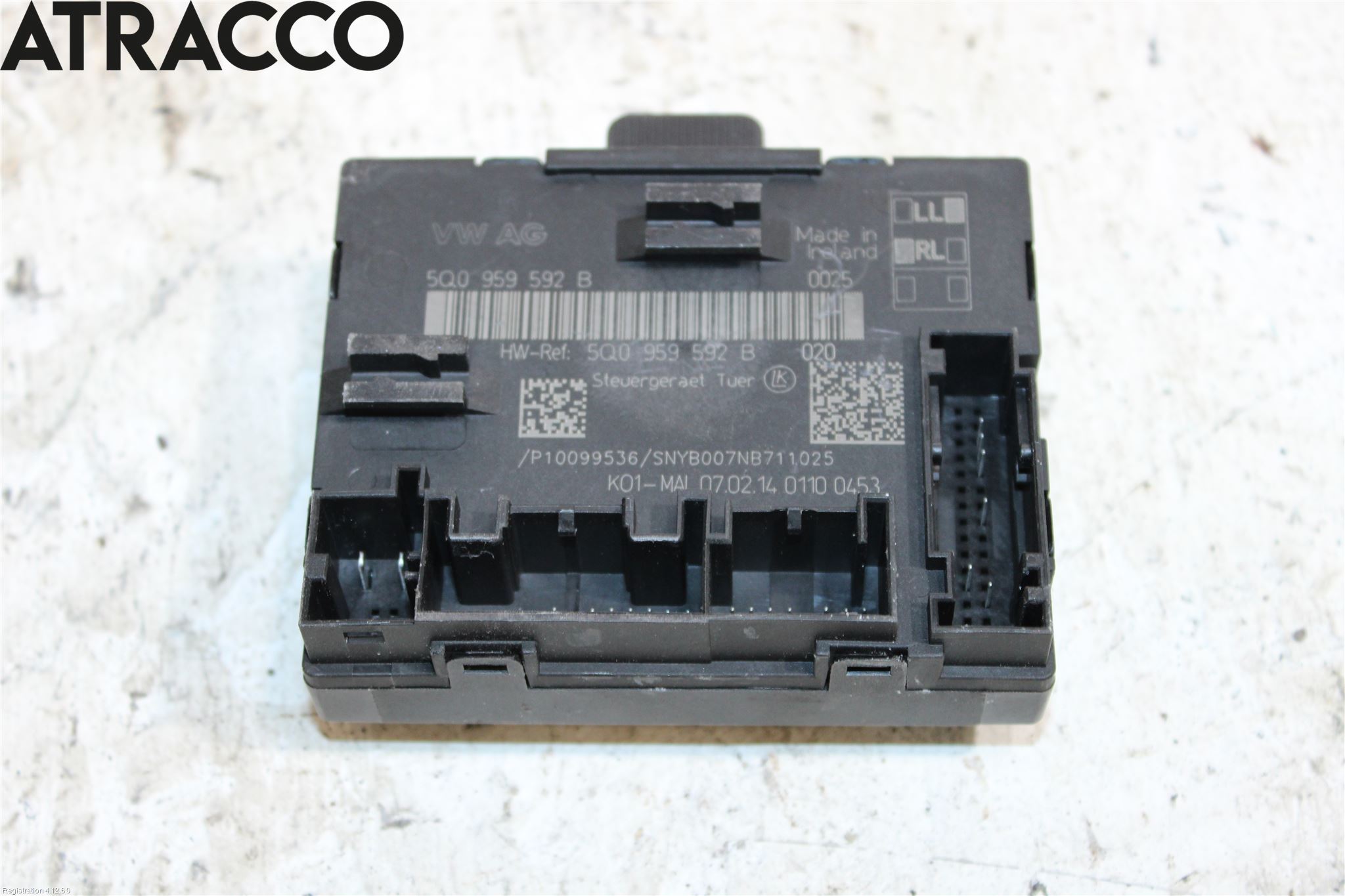 Audi A3/S3 05-13 Styreenhet Dør