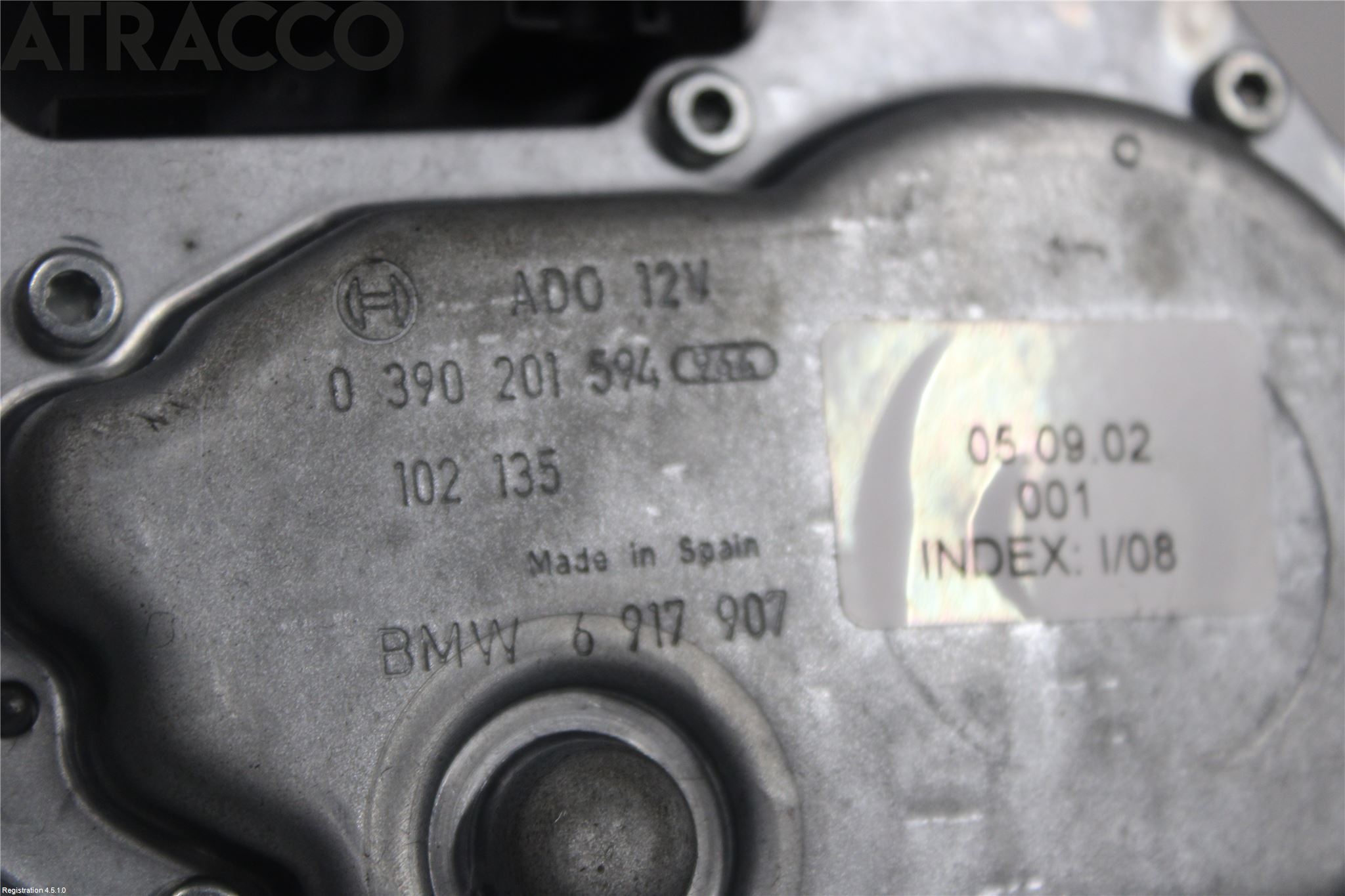 BMW X3 E83     03-10 Viskermotor Bakluke