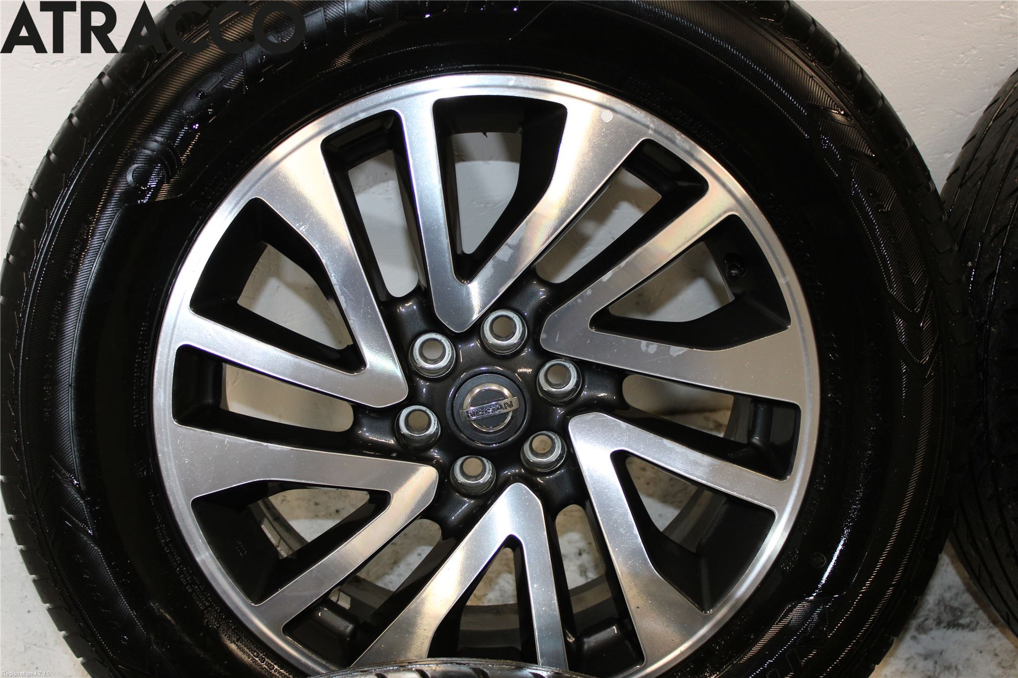 Nissan NAVARA, TREK-1 17-21 Dekk Sommer På Alu Felg 4Stk