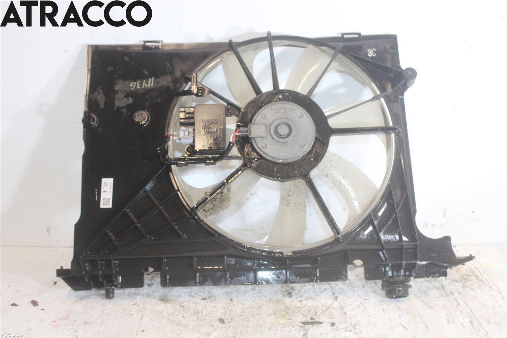 Toyota AURIS 10-12 Kjølevifte Elektrisk