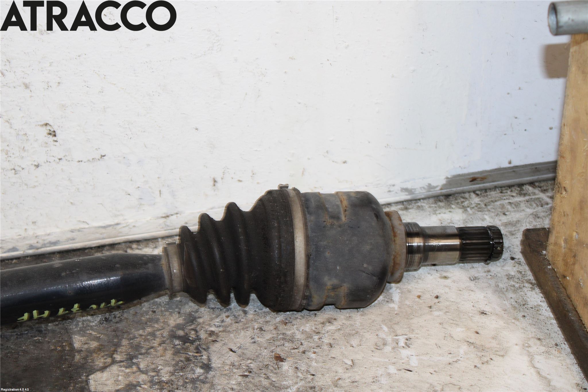 Toyota AURIS 10-12 Drivaksel Foran Kompl Høyre