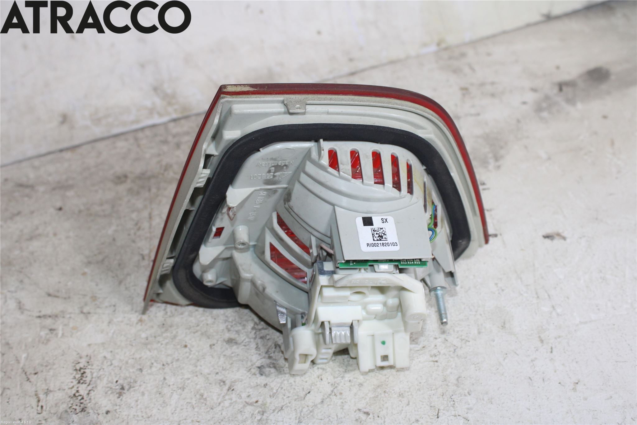 BMW 3 E90/91 SED/TOU 05-12 Baklykt Venstre  På Luke(Indre