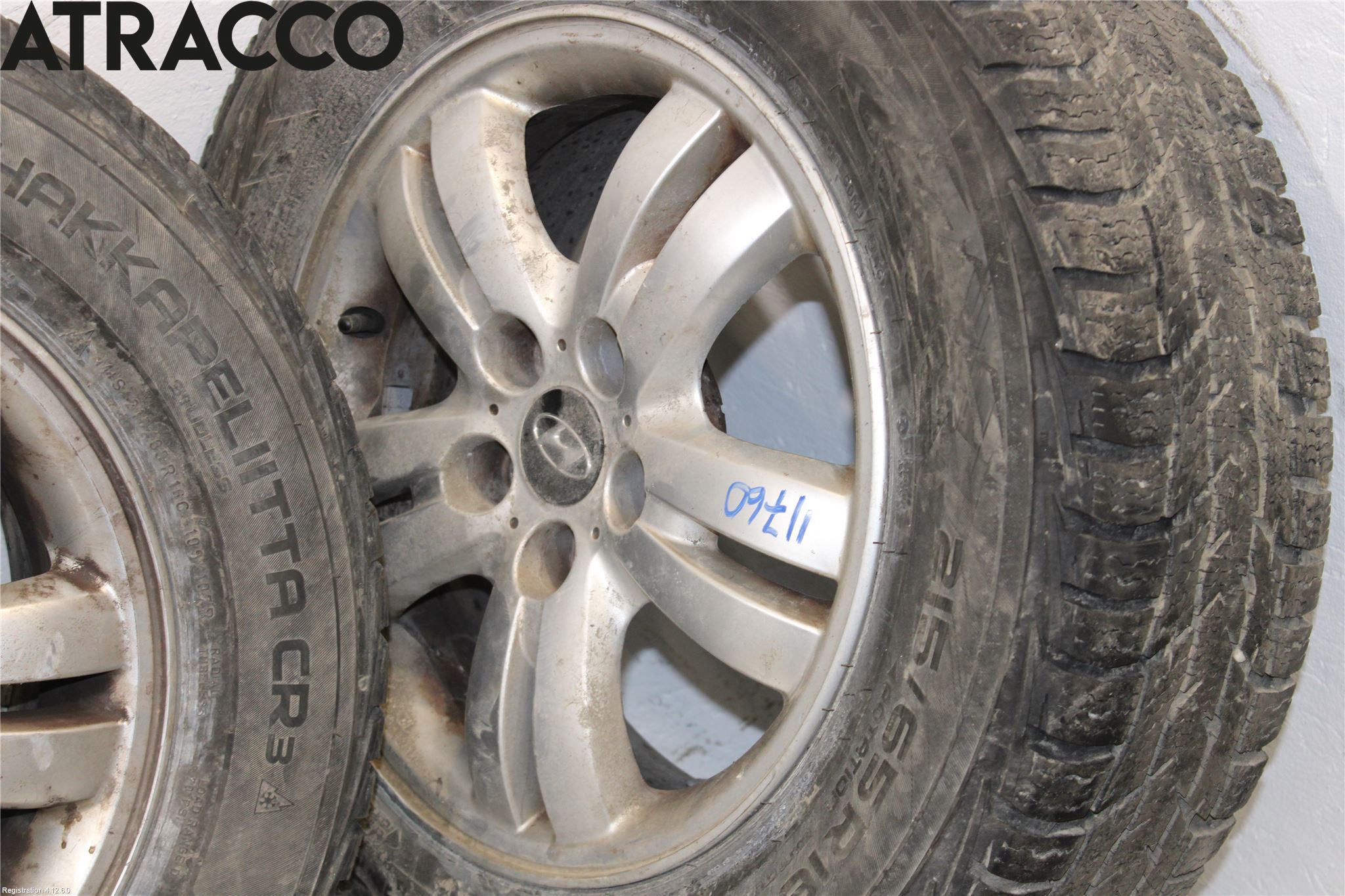 Hyundai TUCSON 05- Dekk Vinter På Alu Felg 4Stk