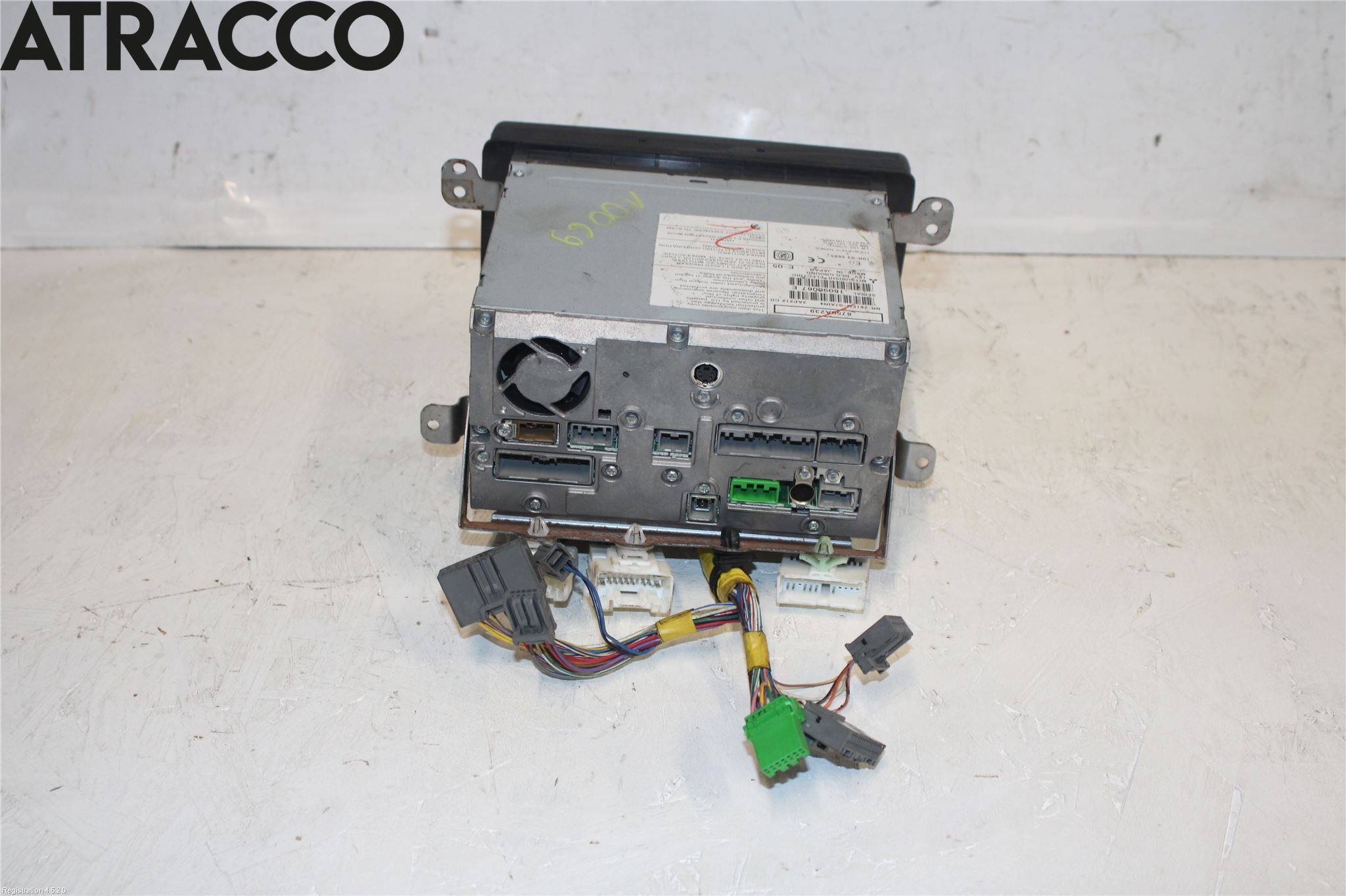 Mitsubishi OUTLANDER 07-12 Instr Skjerm Dvd-Gps-Ac-Tlf