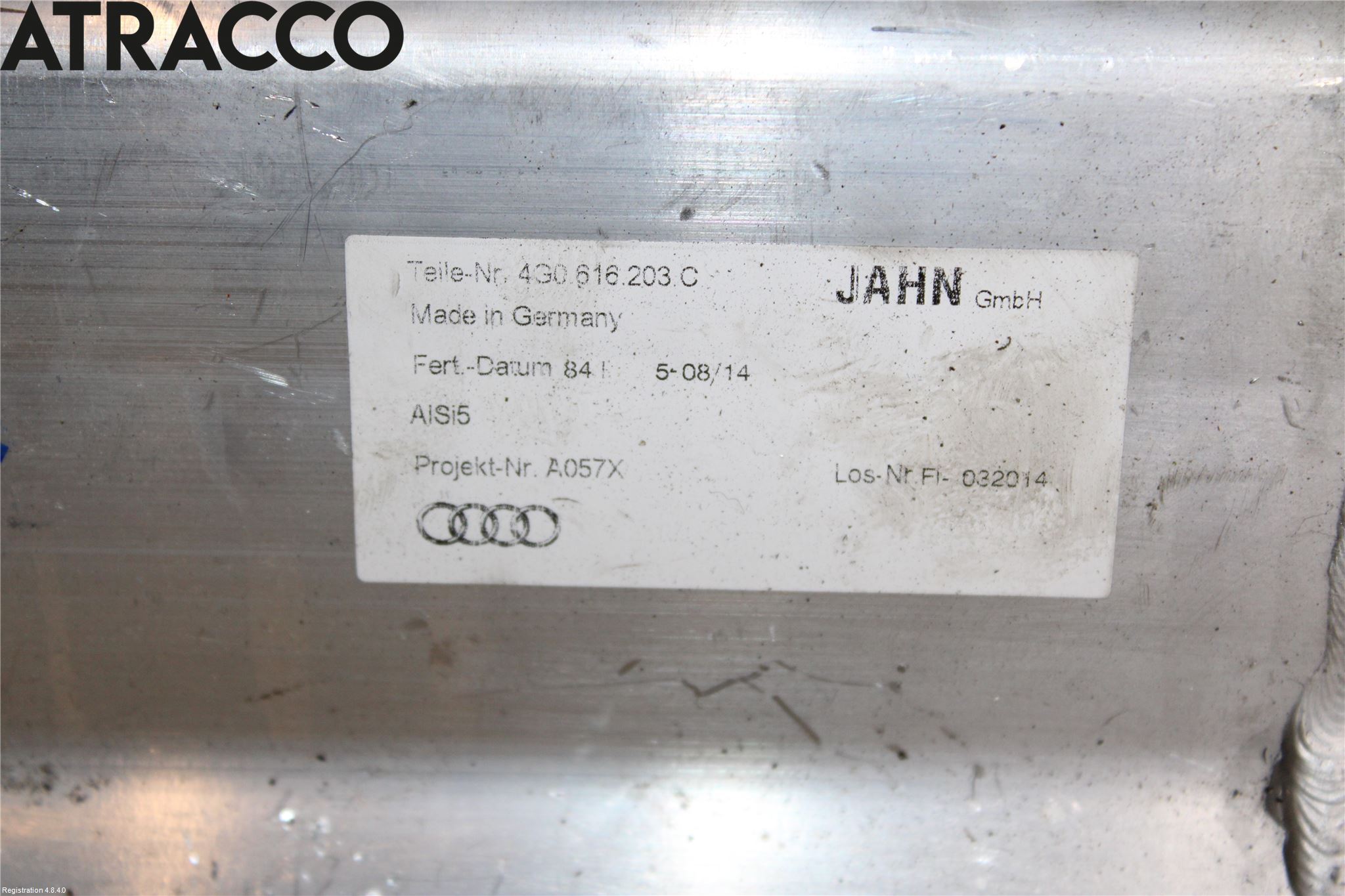 Audi A6 ALLROAD 12-18 Nivå/Lufrfrändring Trycktank