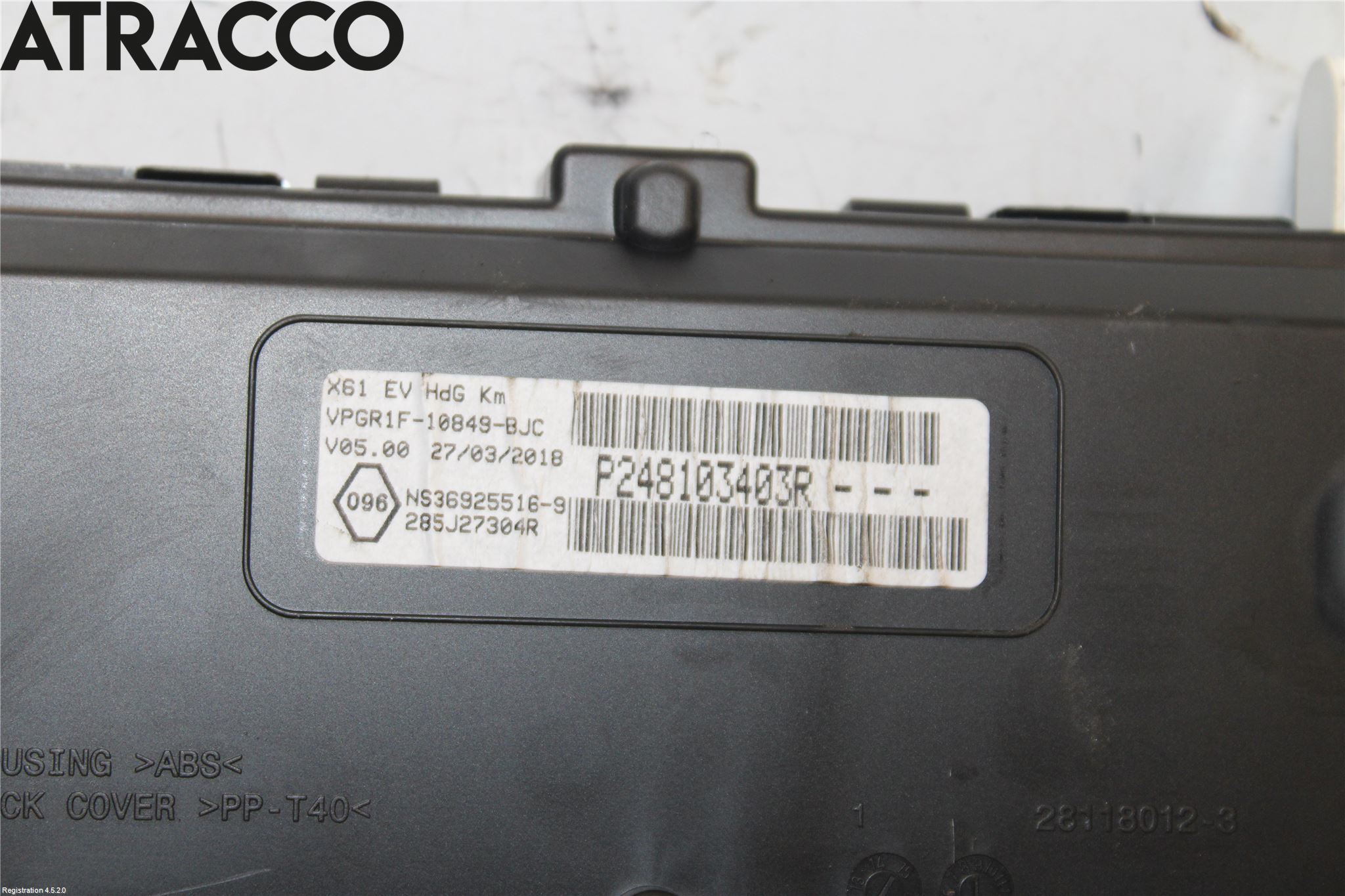 Renault KANGOO/E-TECH 21- Instr Kombinert