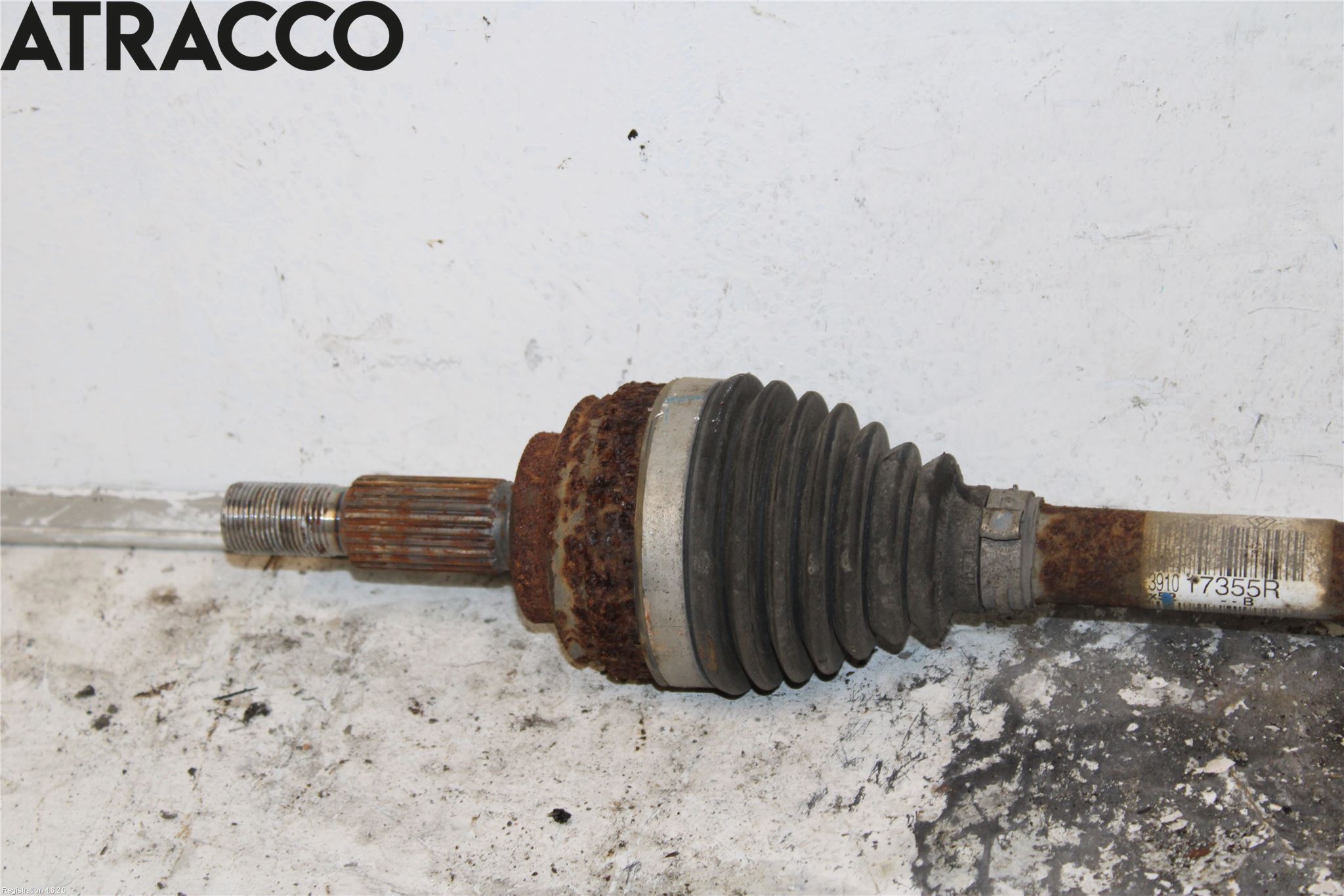 Renault ÖVRIGT/DIREKTIMP. Drivaksel Foran Kompl Venstre