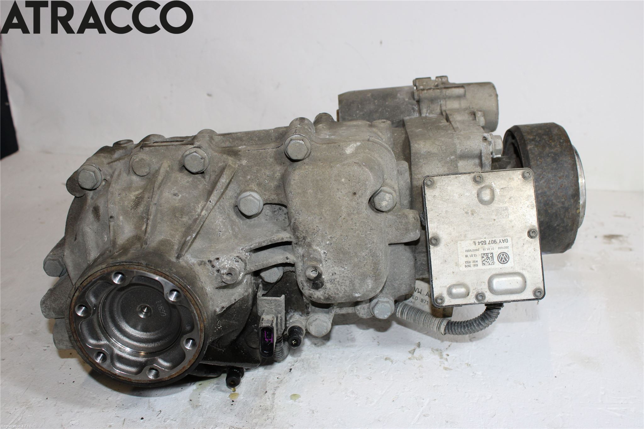 Volkswagen VW TRANSP/CARAVELLE (T6) 16-22 Bakaksel Kardang Bak -Diff