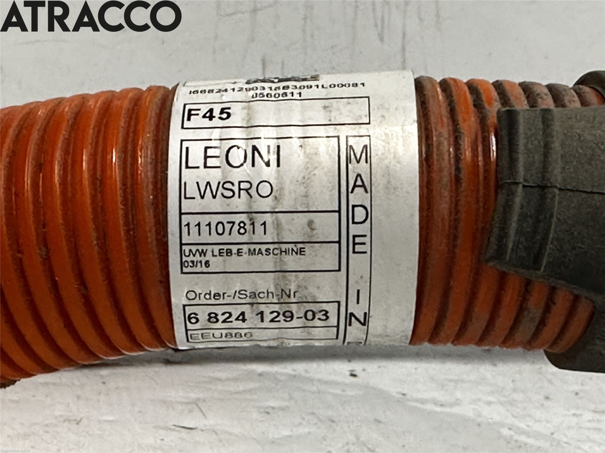 BMW 2 F45 Active Tourer 14-21 Kabelhärva Högspänning