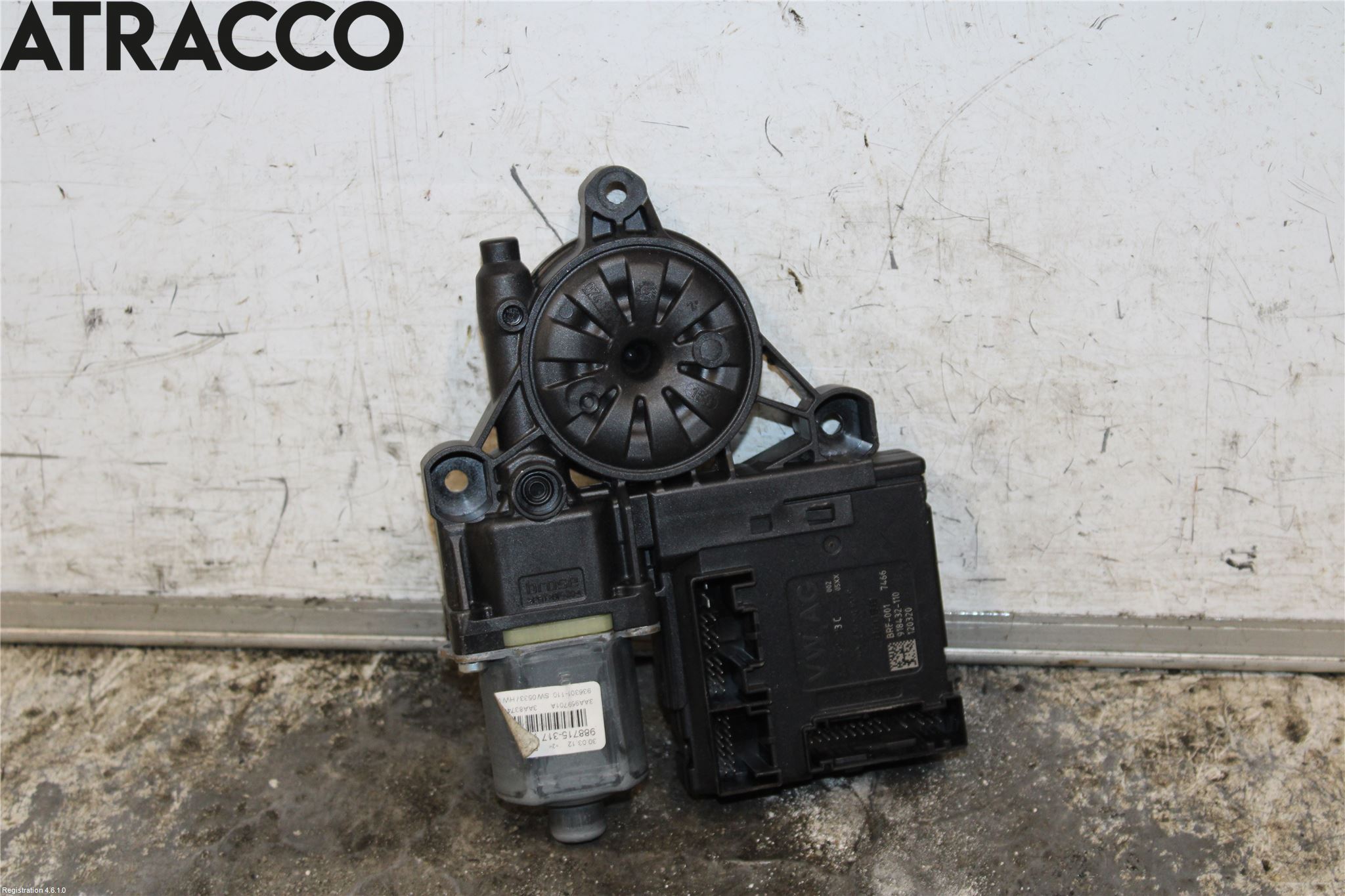 Volkswagen VW CRAFTER 06-16 Vindusheismotor