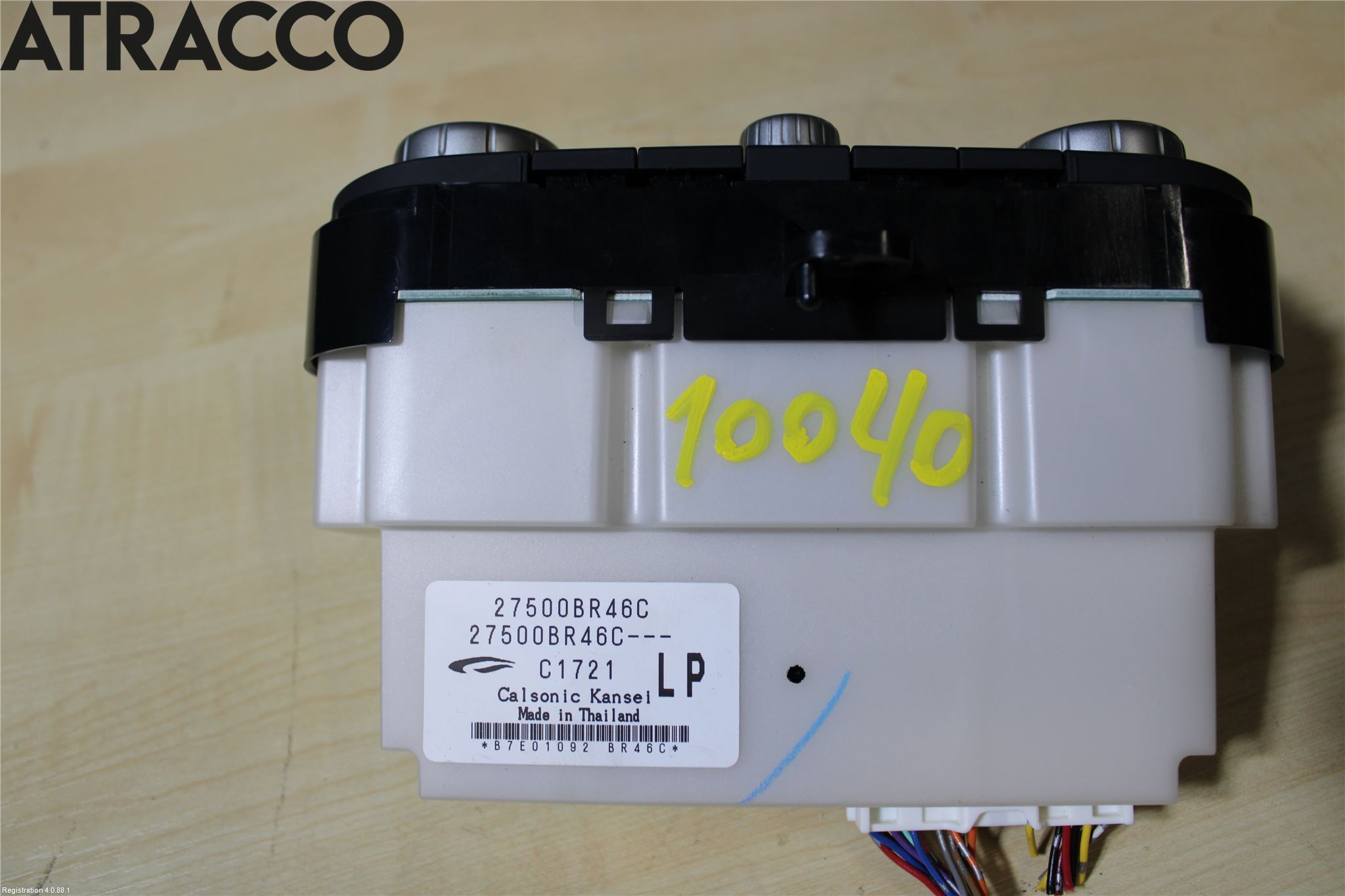 Nissan QASHQAI+2  10-14 Varme Ac Betjening-Display