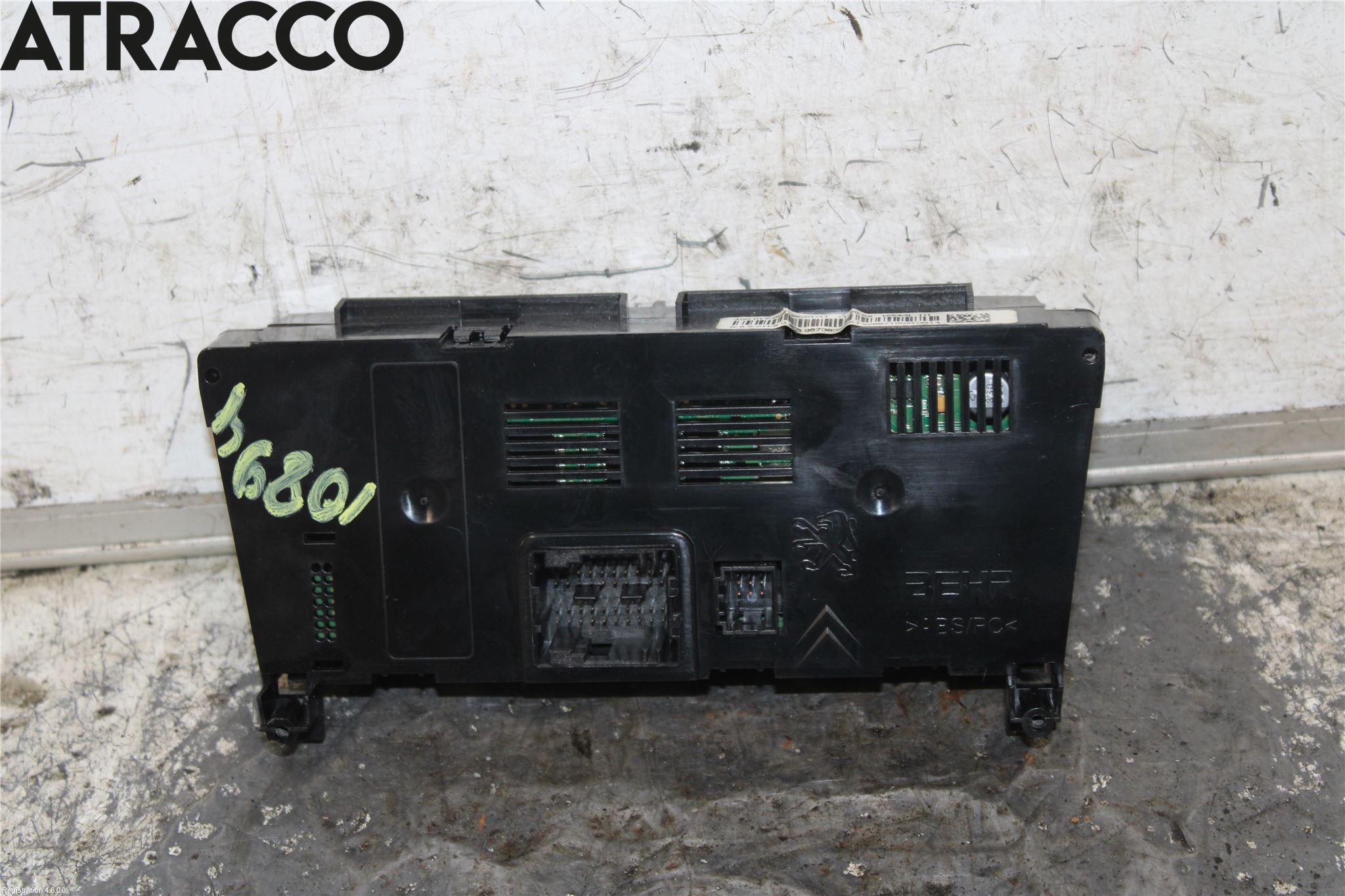 Peugeot 5008 10-16 Varme Ac Betjening-Display