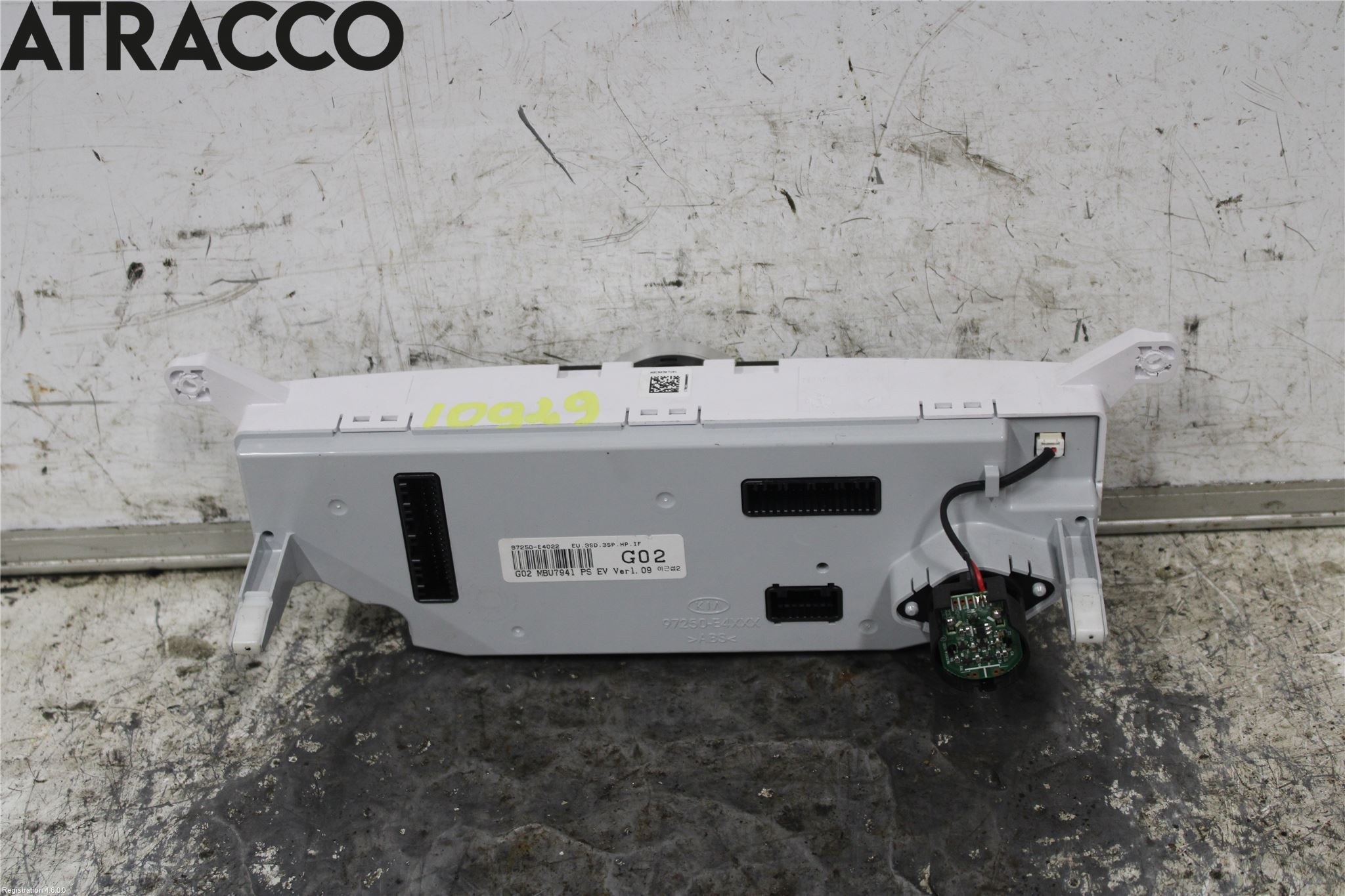 Kia SOUL 09- Varme Ac Betjening-Display