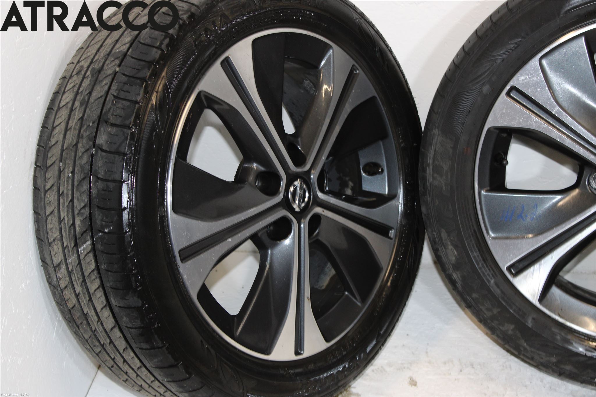 Nissan LEAF 18- Dekk Sommer På Alu Felg 4Stk