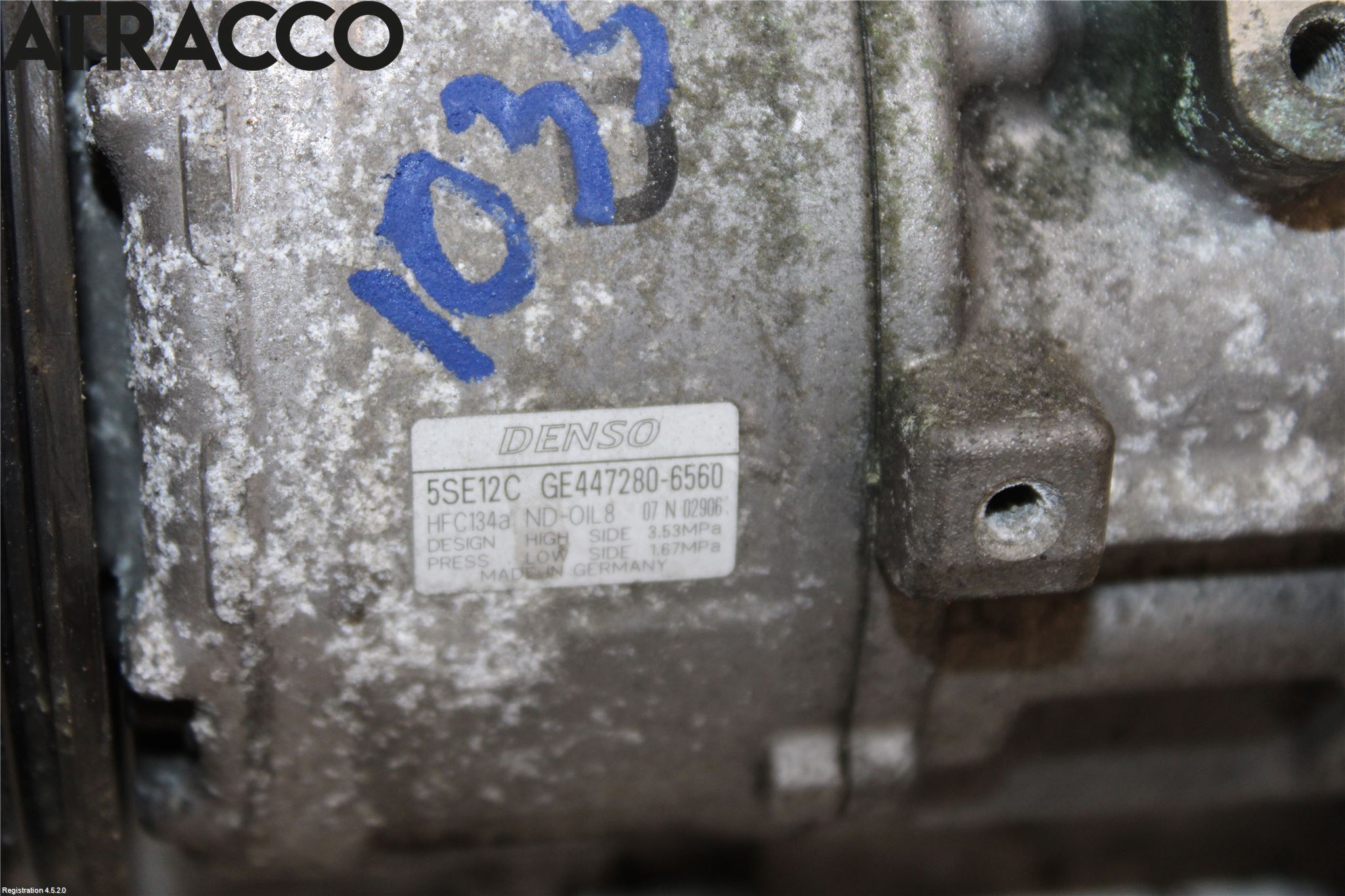 Toyota AVENSIS 09-15 Varme Ac Kompressor