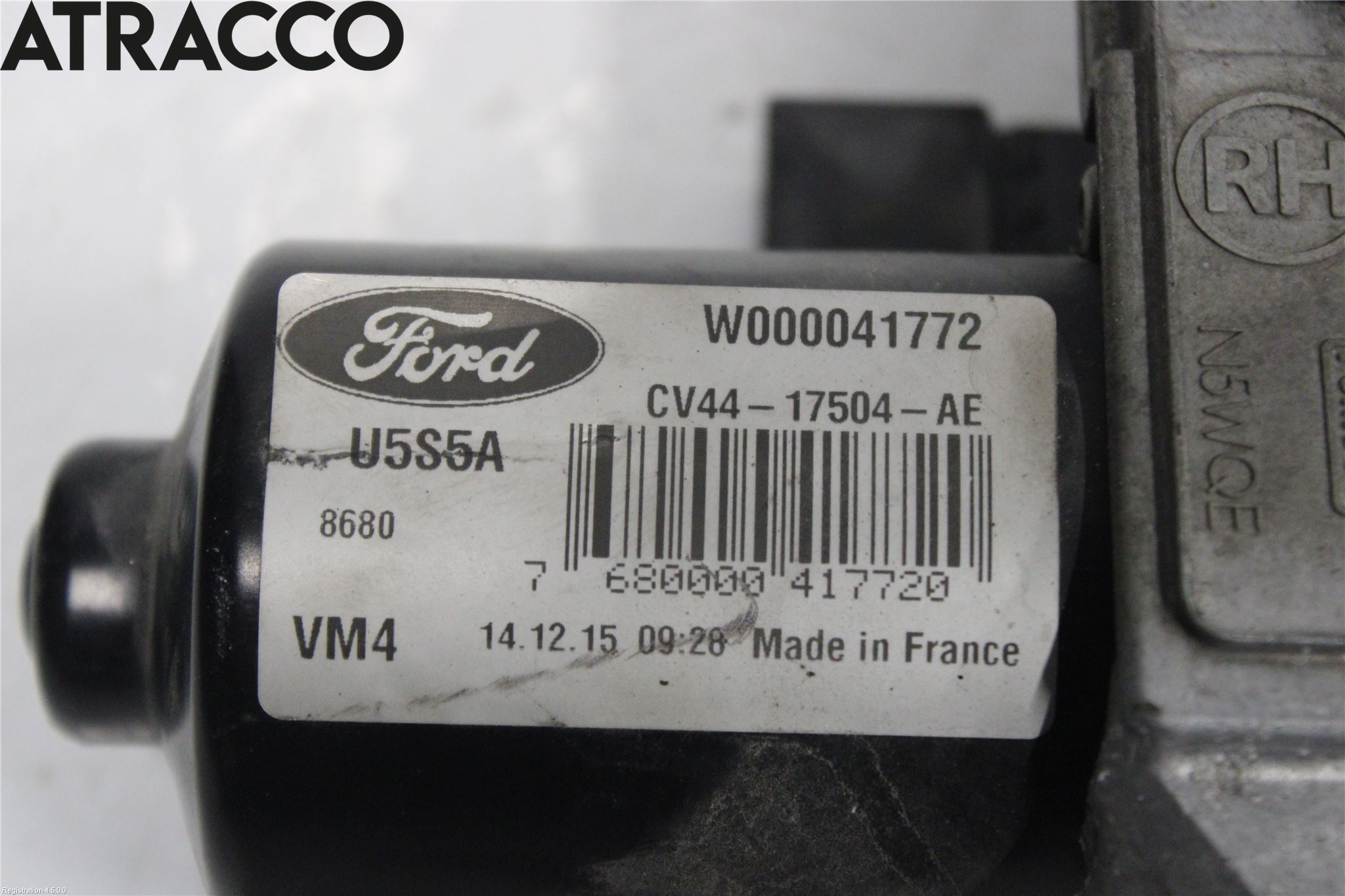 Ford KUGA 13-16 Viskermotor Frontrute