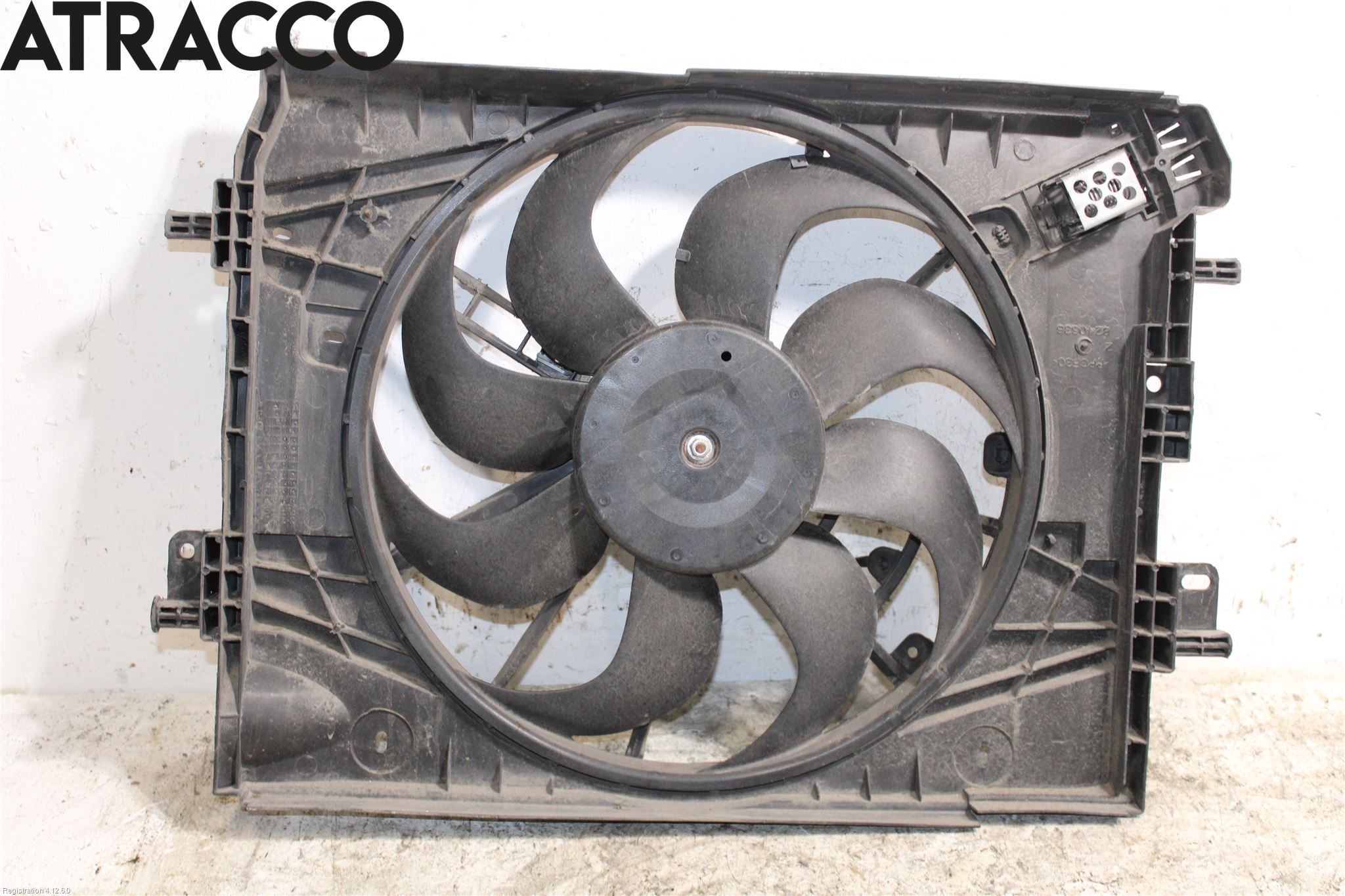 Renault CAPTUR 13-19 Kjølevifte Elektrisk