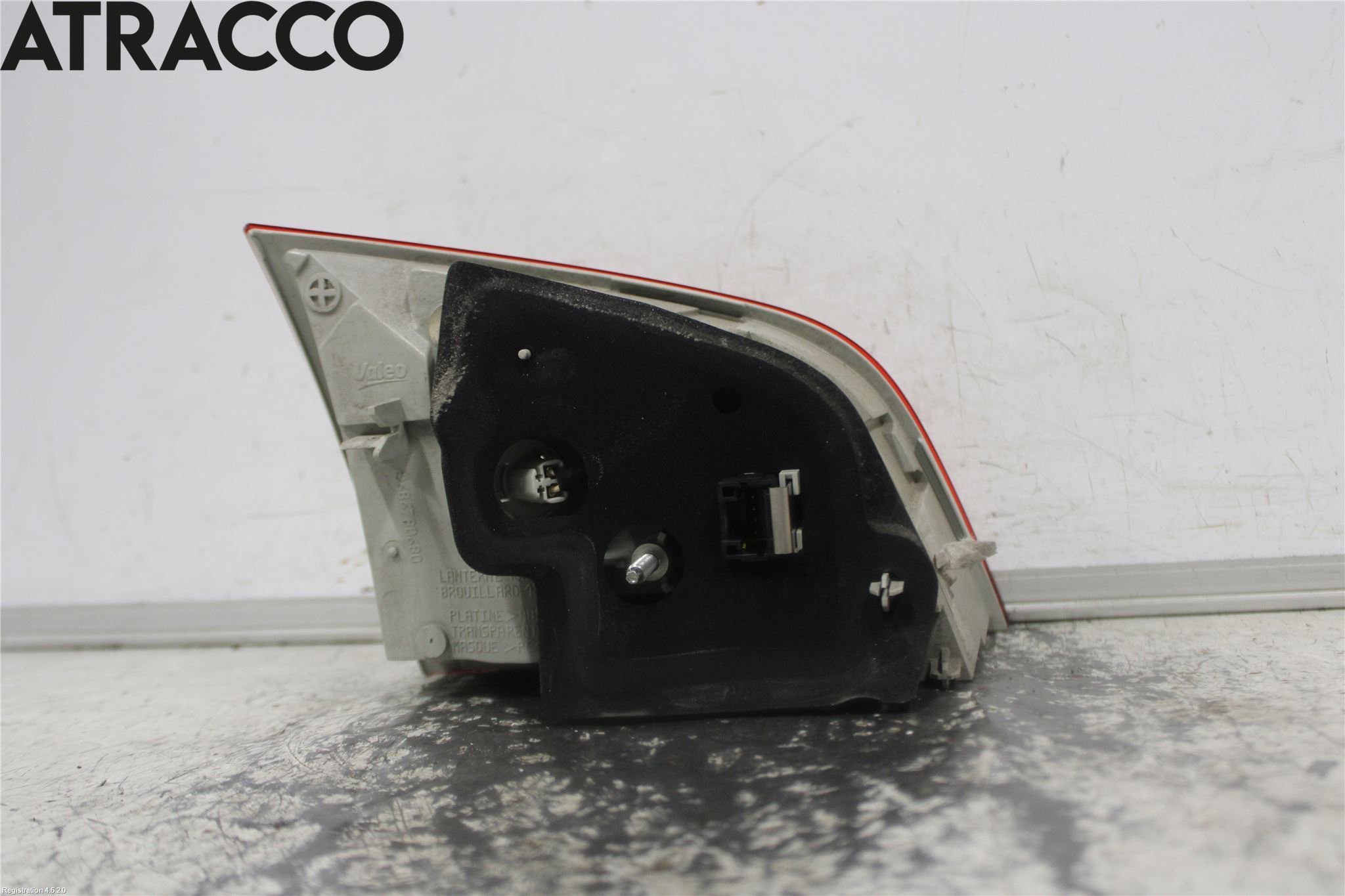 Peugeot 508 11-18 Baklykt Høyre  På Luke(Indre)