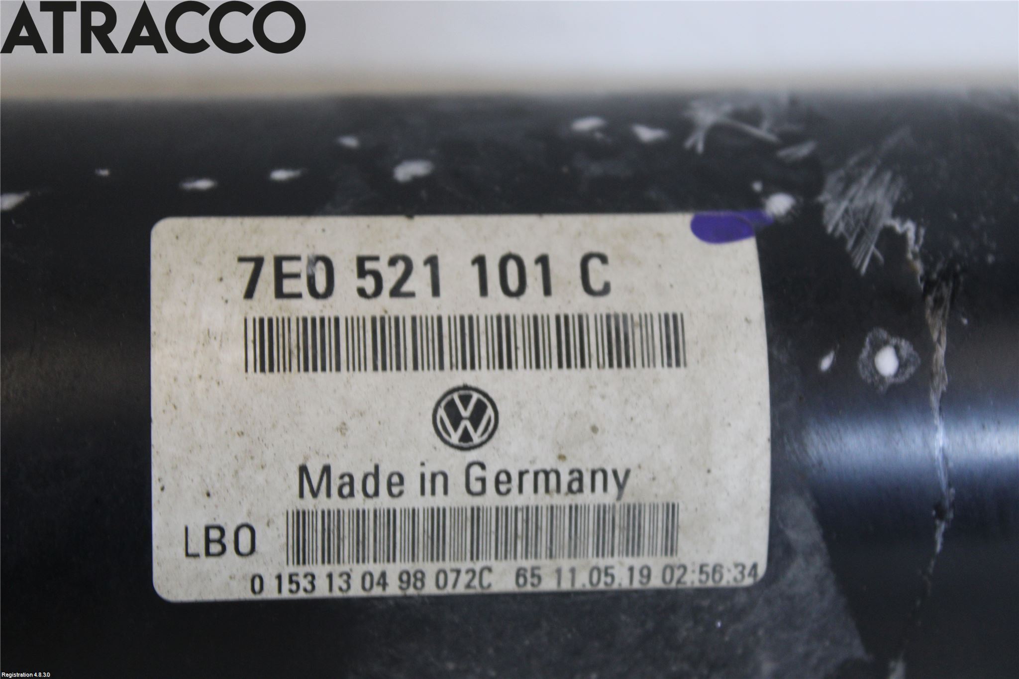 Volkswagen VW TRANSP/CARAVELLE (T6) 16-22 Mellomaksel Bakre