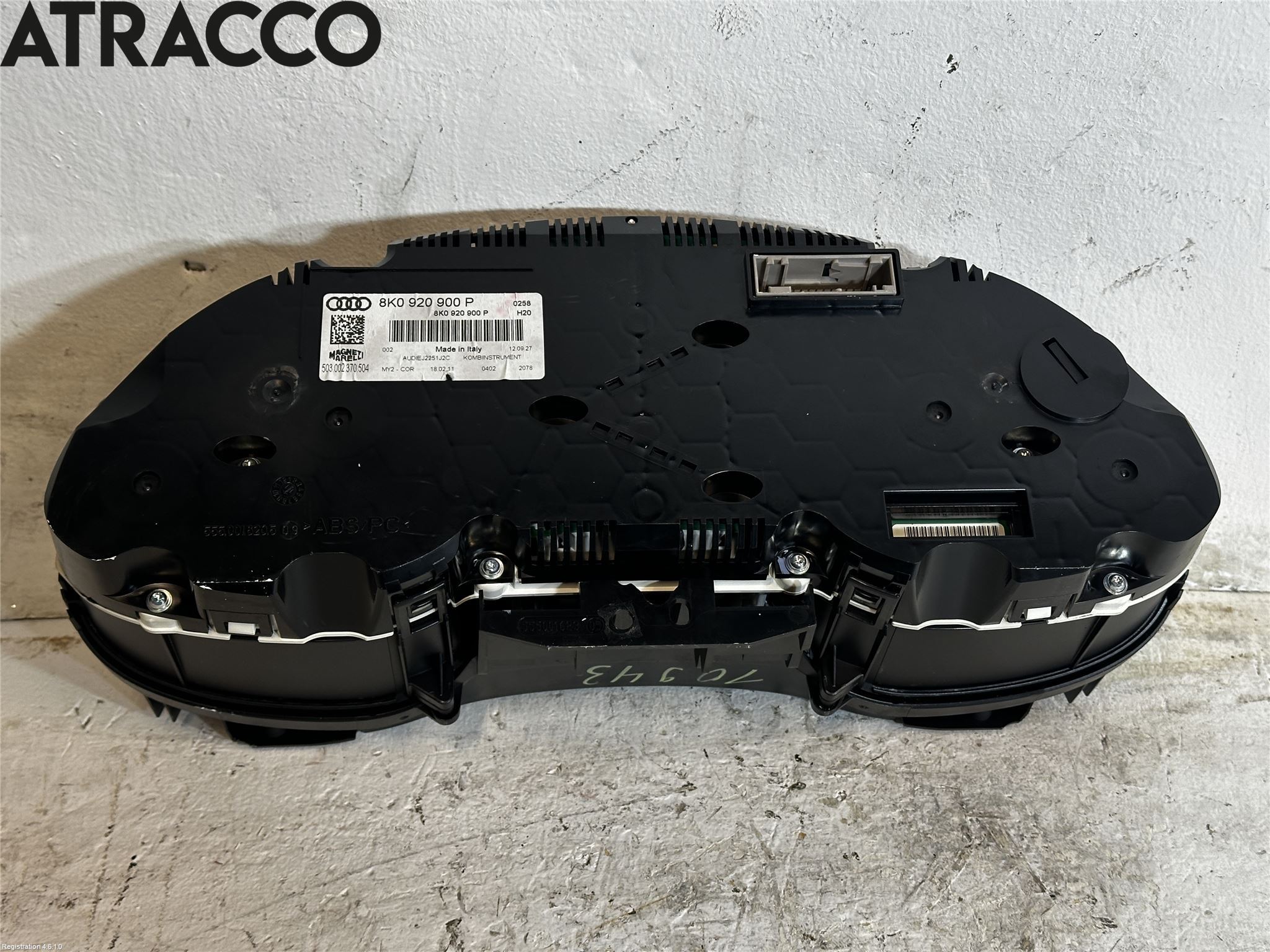 Audi A4/S4 08-11 Instr Kombinert