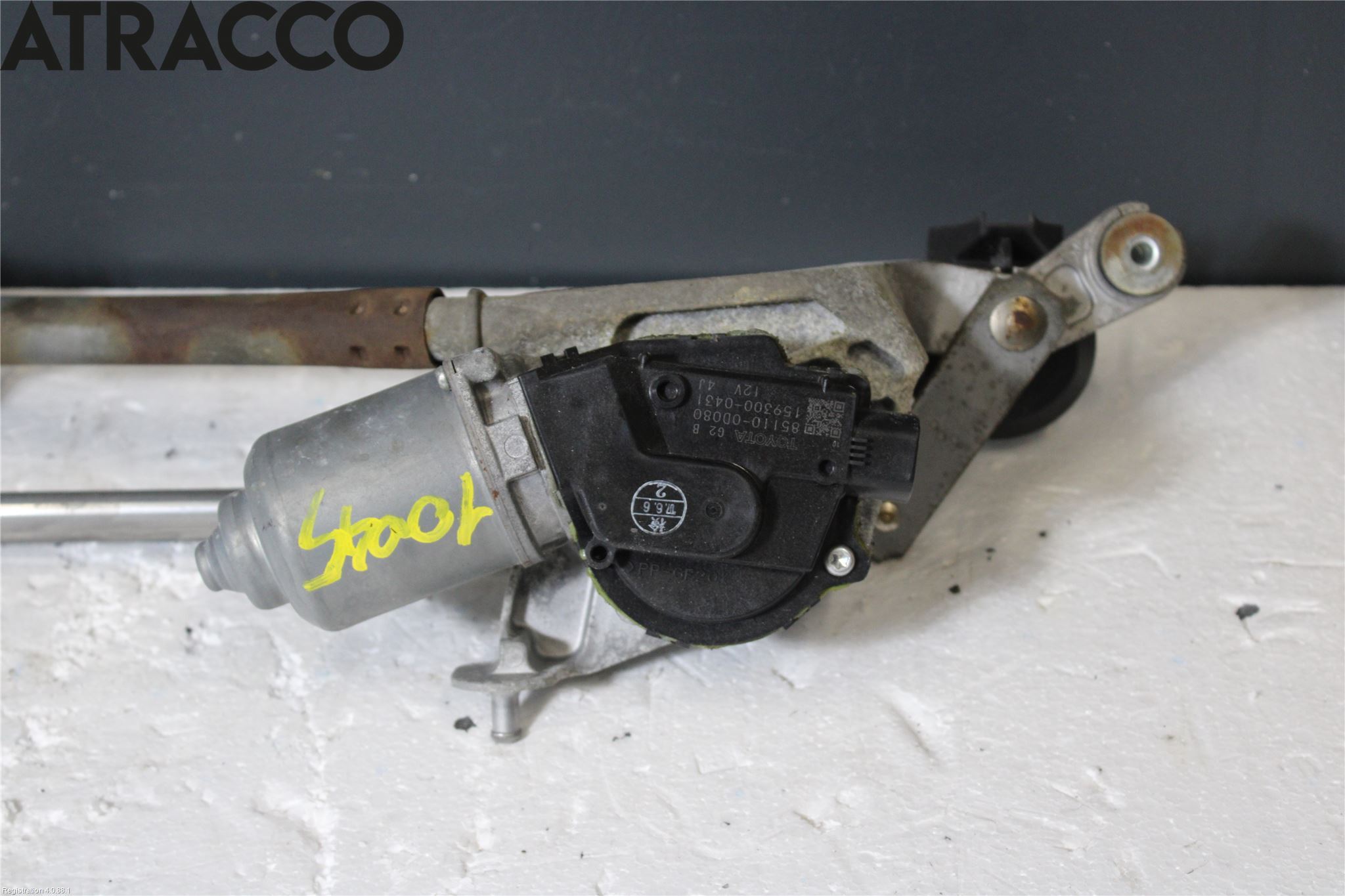 Toyota YARIS XP90 06-11 Viskermotor Frontrute