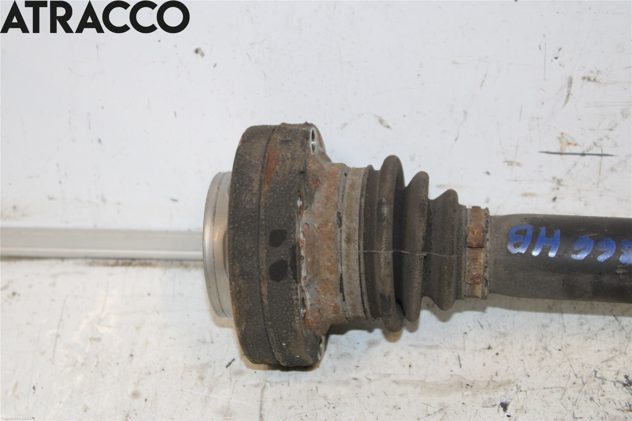 BMW 5 E60/61 Sed/Tou 02-10 Drivaksel Bak Kompl Høyre