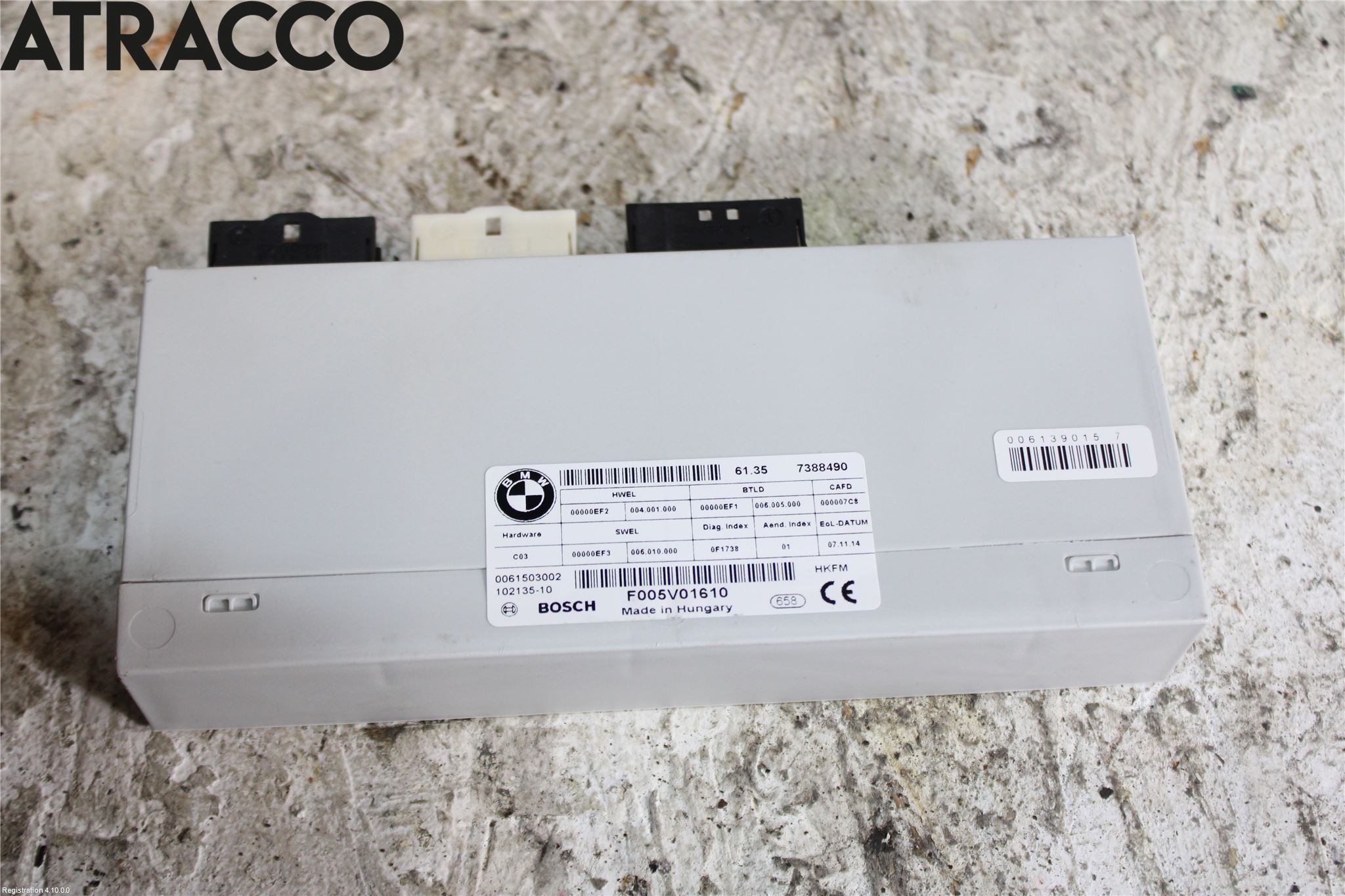 BMW 4 F32/F33/F82/F83 13-20 Styreenhet Bakluke