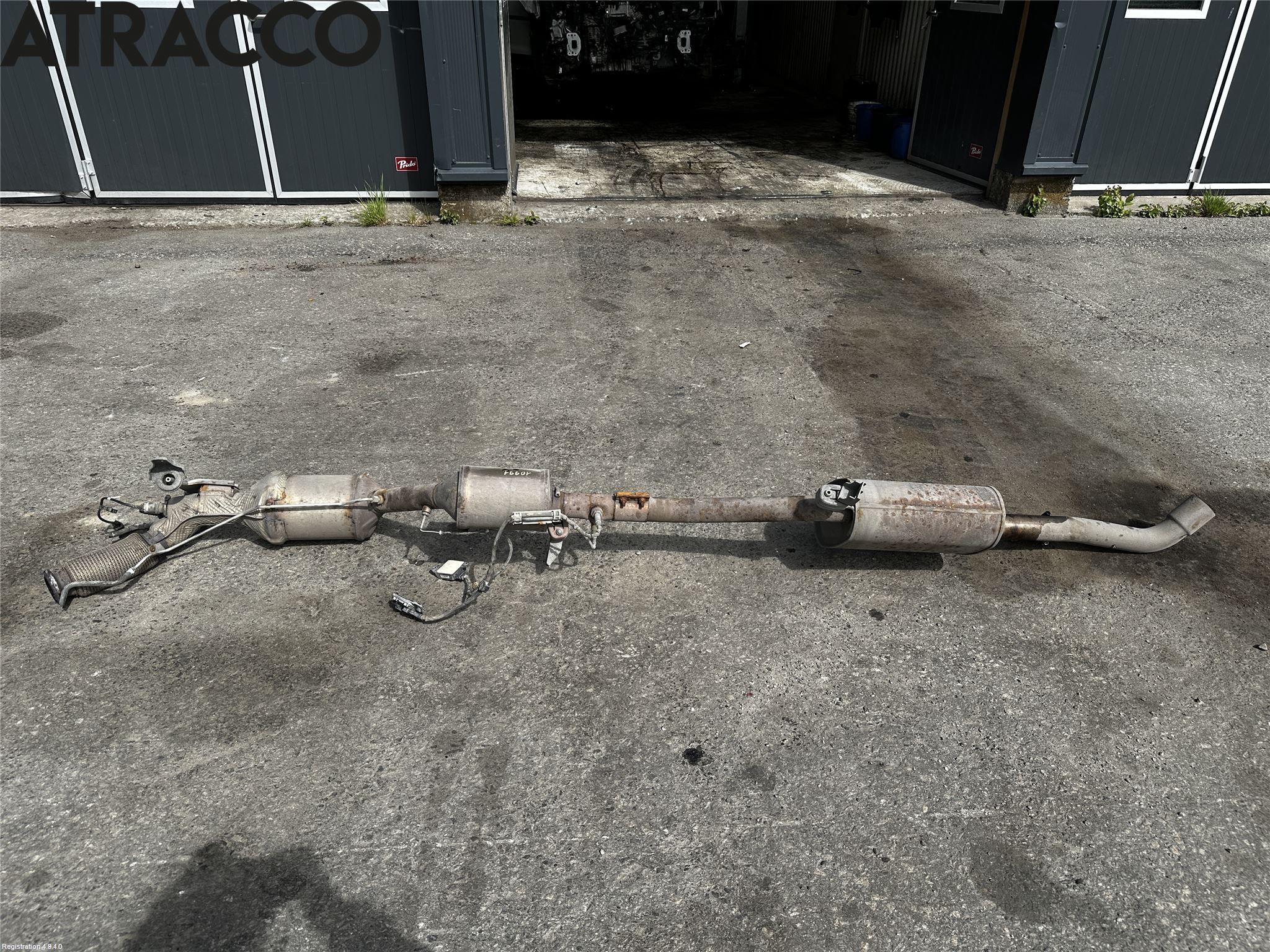 Volkswagen VW CRAFTER II / E-CRAFTER 17- Eksos Anlegg Kompl