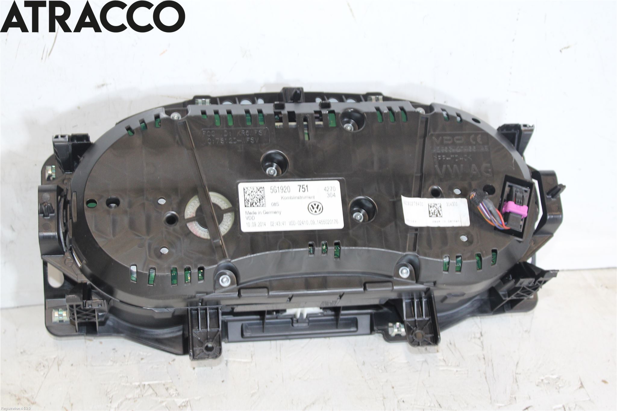 Volkswagen VW GOLF / E-GOLF VII 13-20 Instr Kombinert