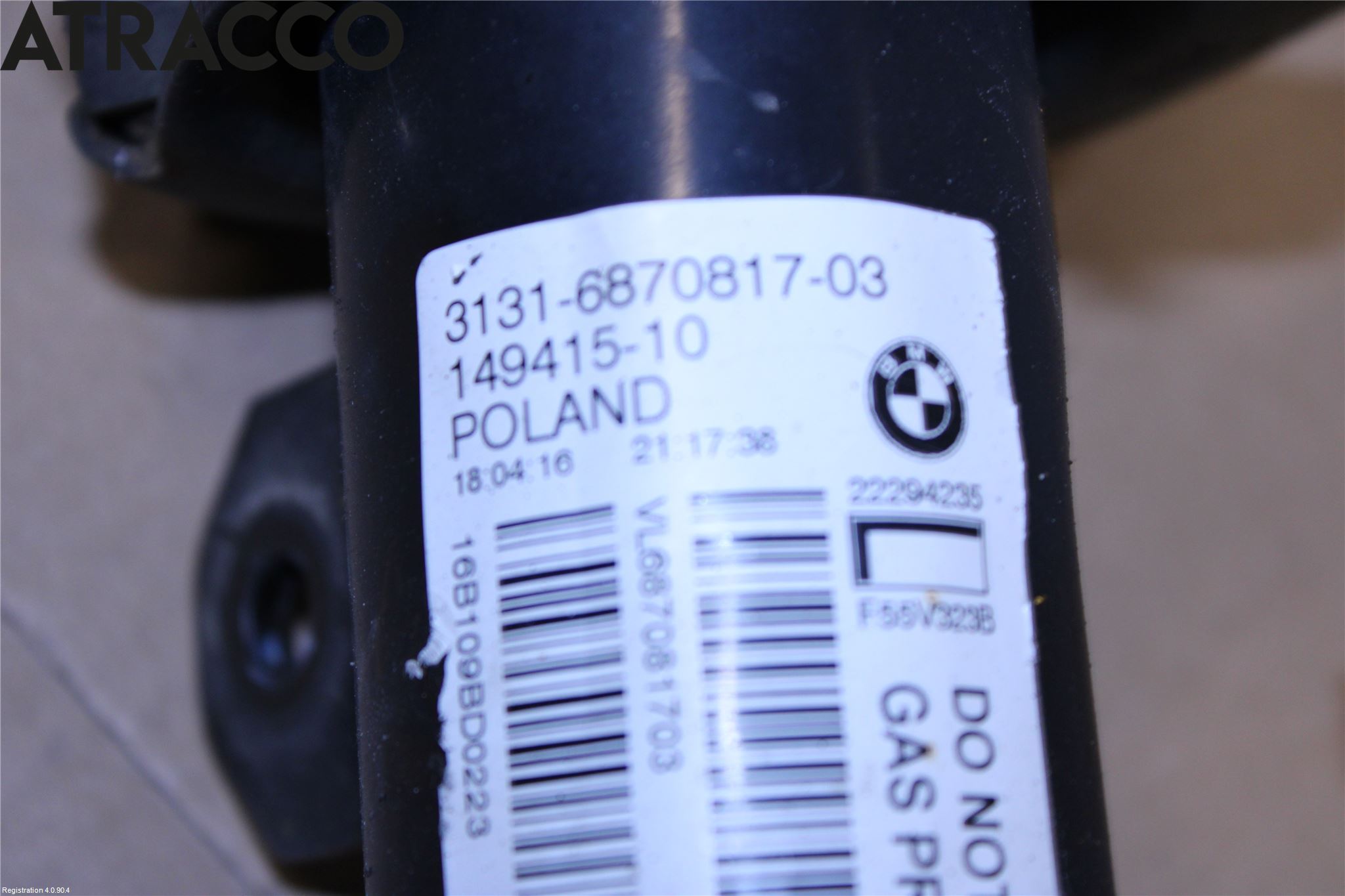 Mini ONE/COOPER 5DR F55 14-24 Fjærbein Foran Venstre