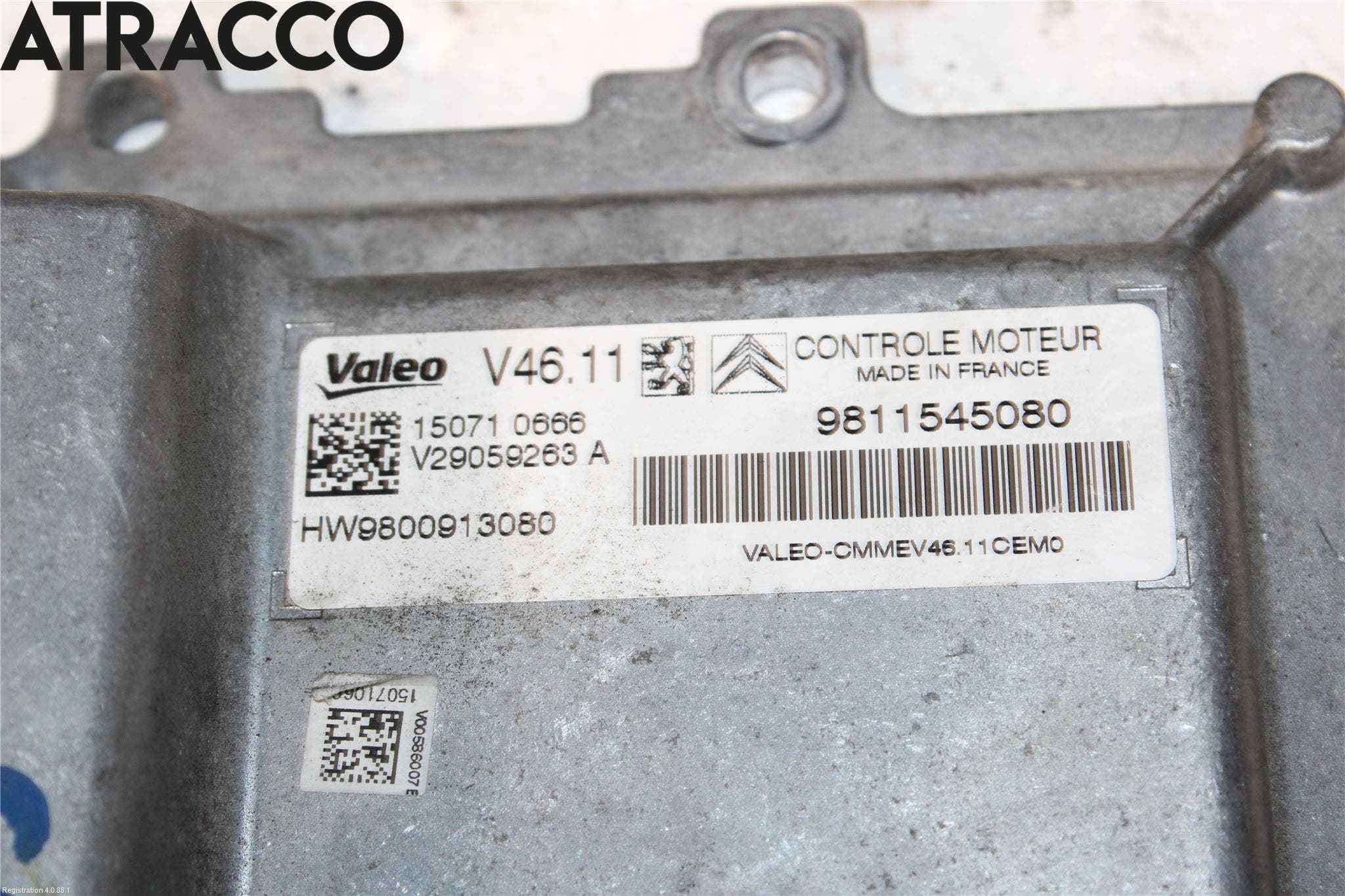 Citroen DS3 Styreenhet Innsprøytning