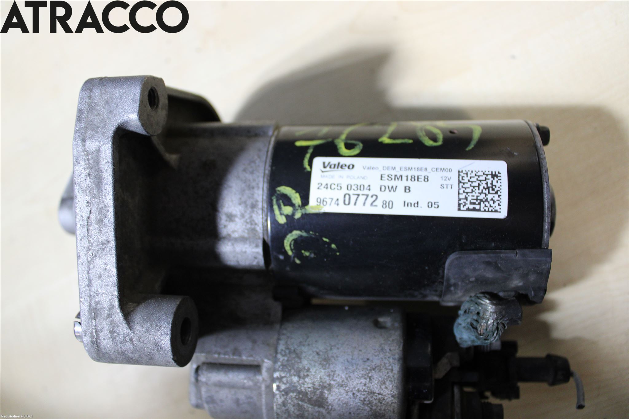 Peugeot 308 14-21 Startmotor