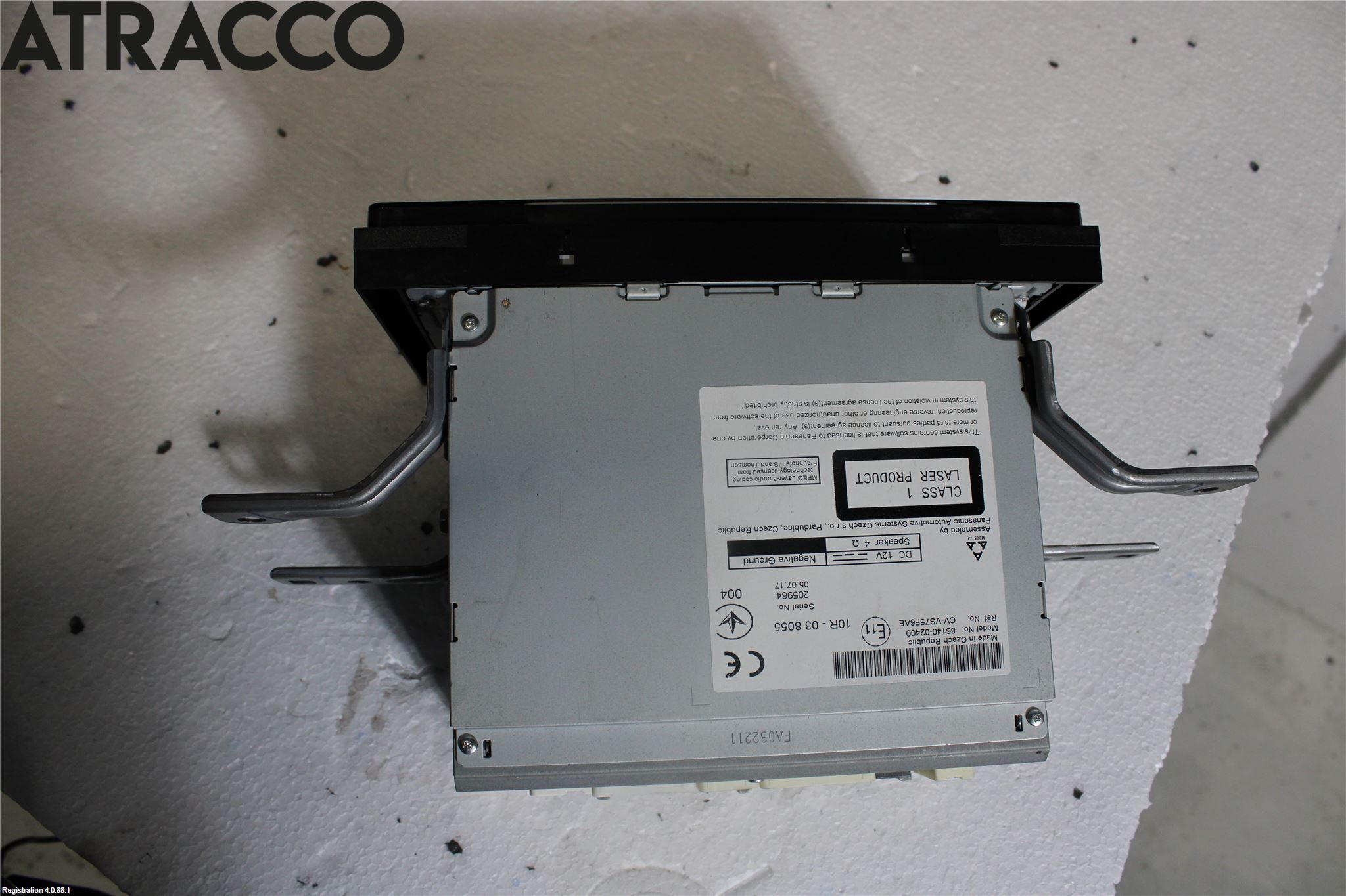 Toyota AURIS 13-19 Stereo Radio Med Cd