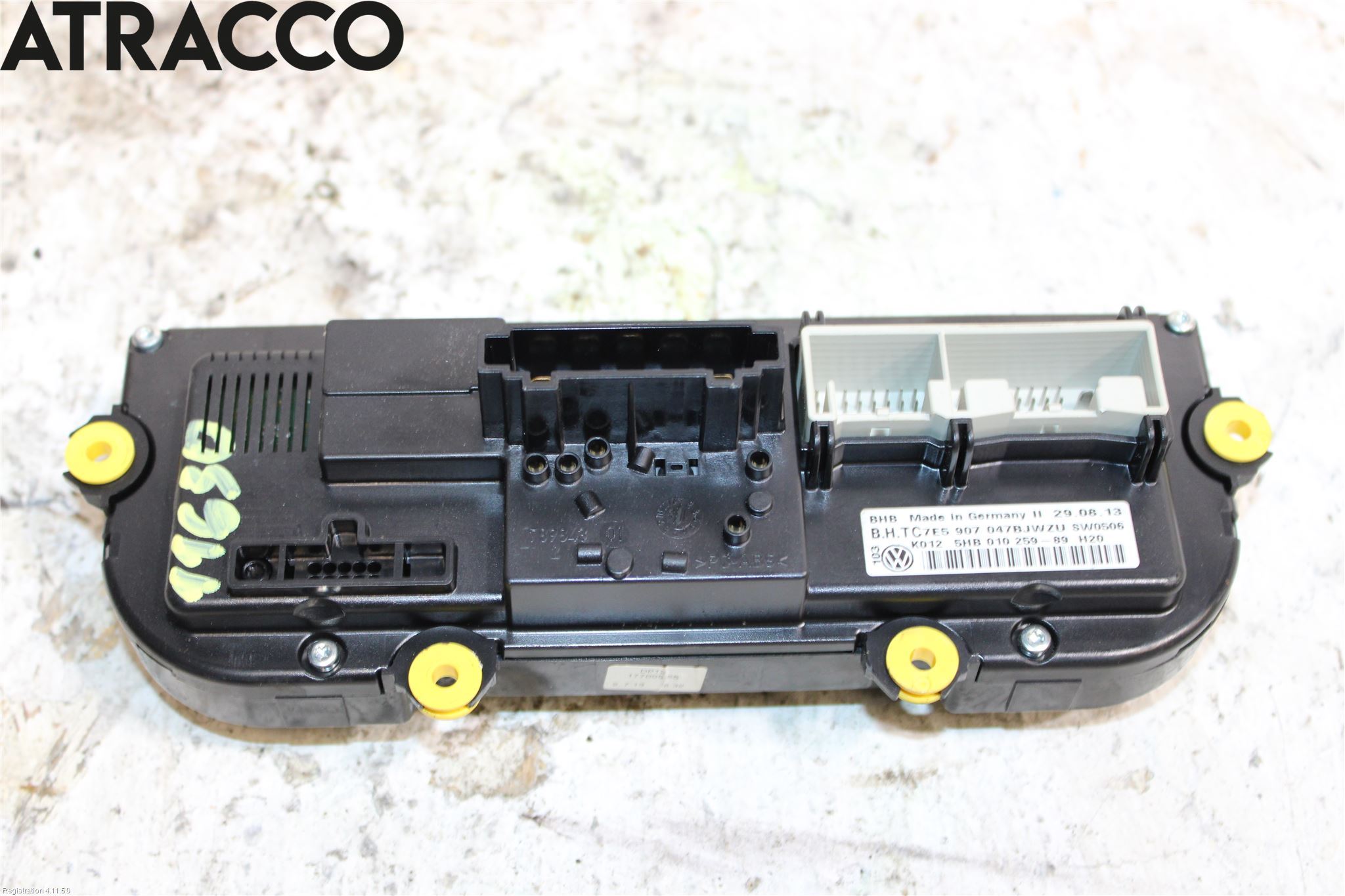 Volkswagen VW TRANSP/CARAVELLE (T5) 04-15 Varme Ac Betjening-Display