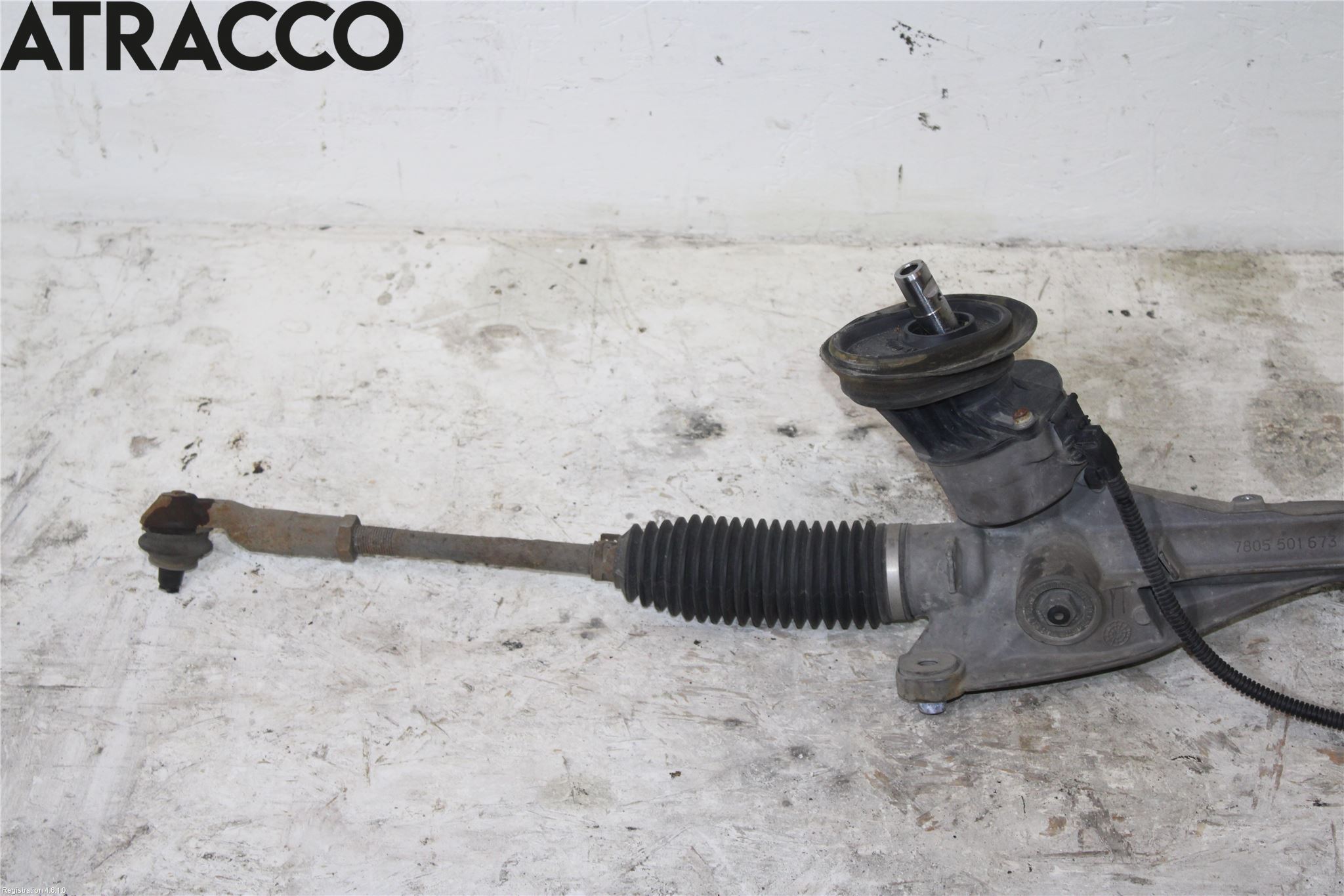 Volkswagen VW GOLF / E-GOLF VII 13-20 Servo Snekke - Tannstang