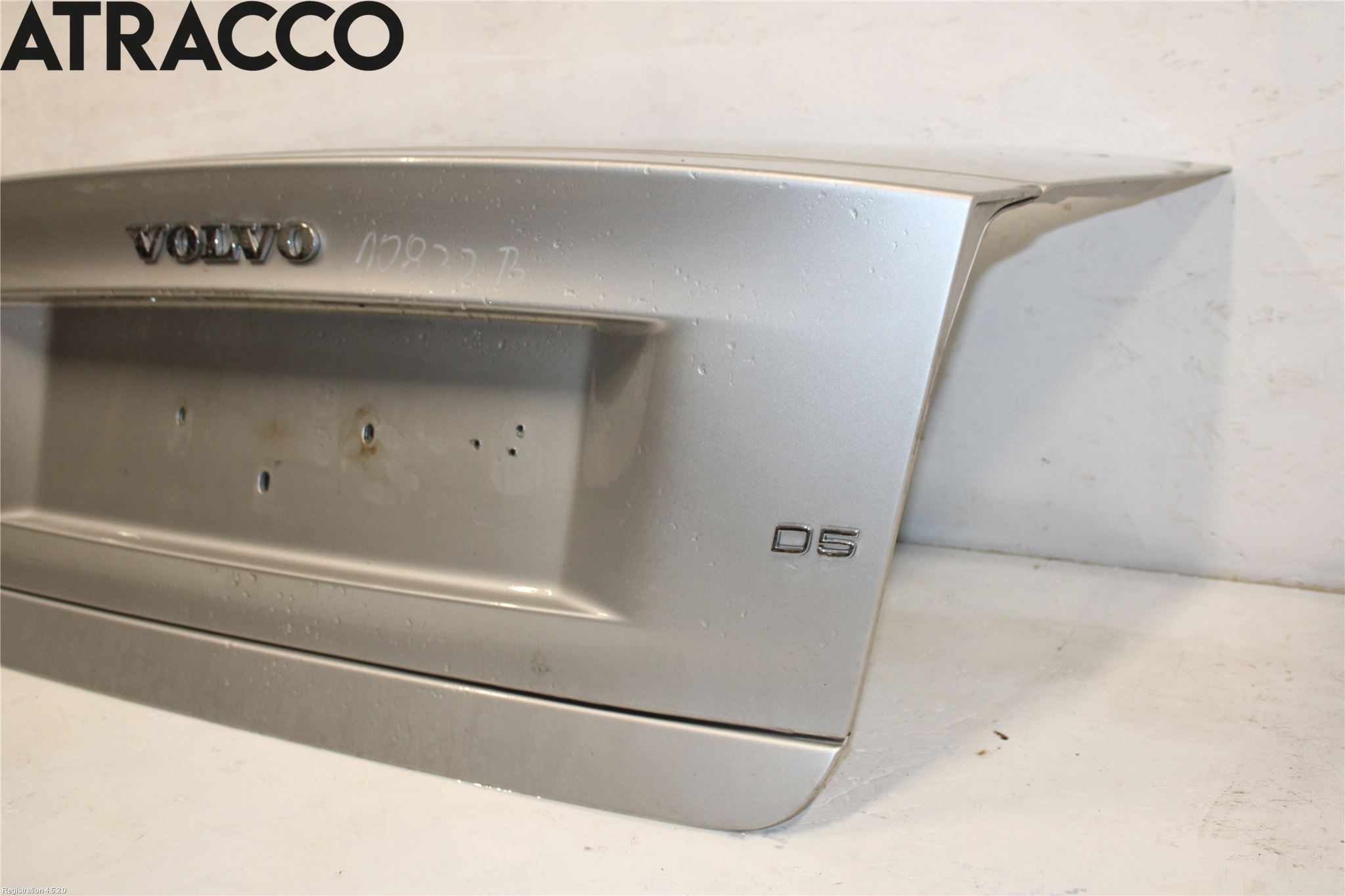 Volvo S60 05-10 Bakluke Koffertlokk