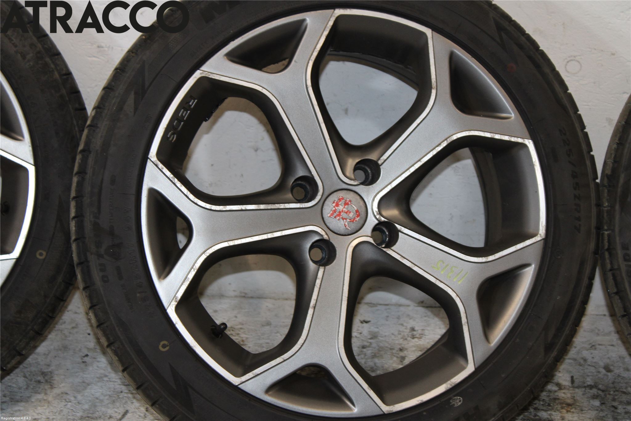 Peugeot PARTNER 16-18 Dekk Sommer På Alu Felg 4Stk