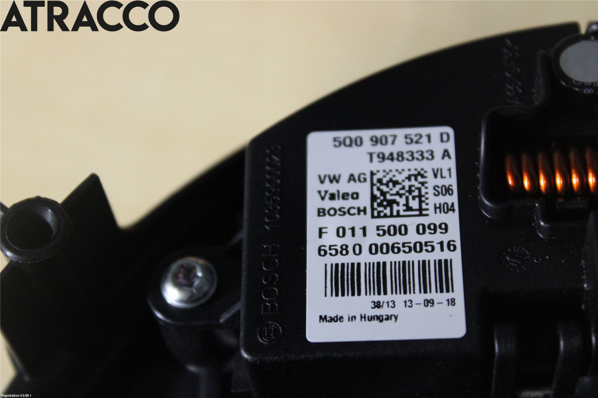 Audi A3/S3 05-13 Varmeapparat Viftemotstand