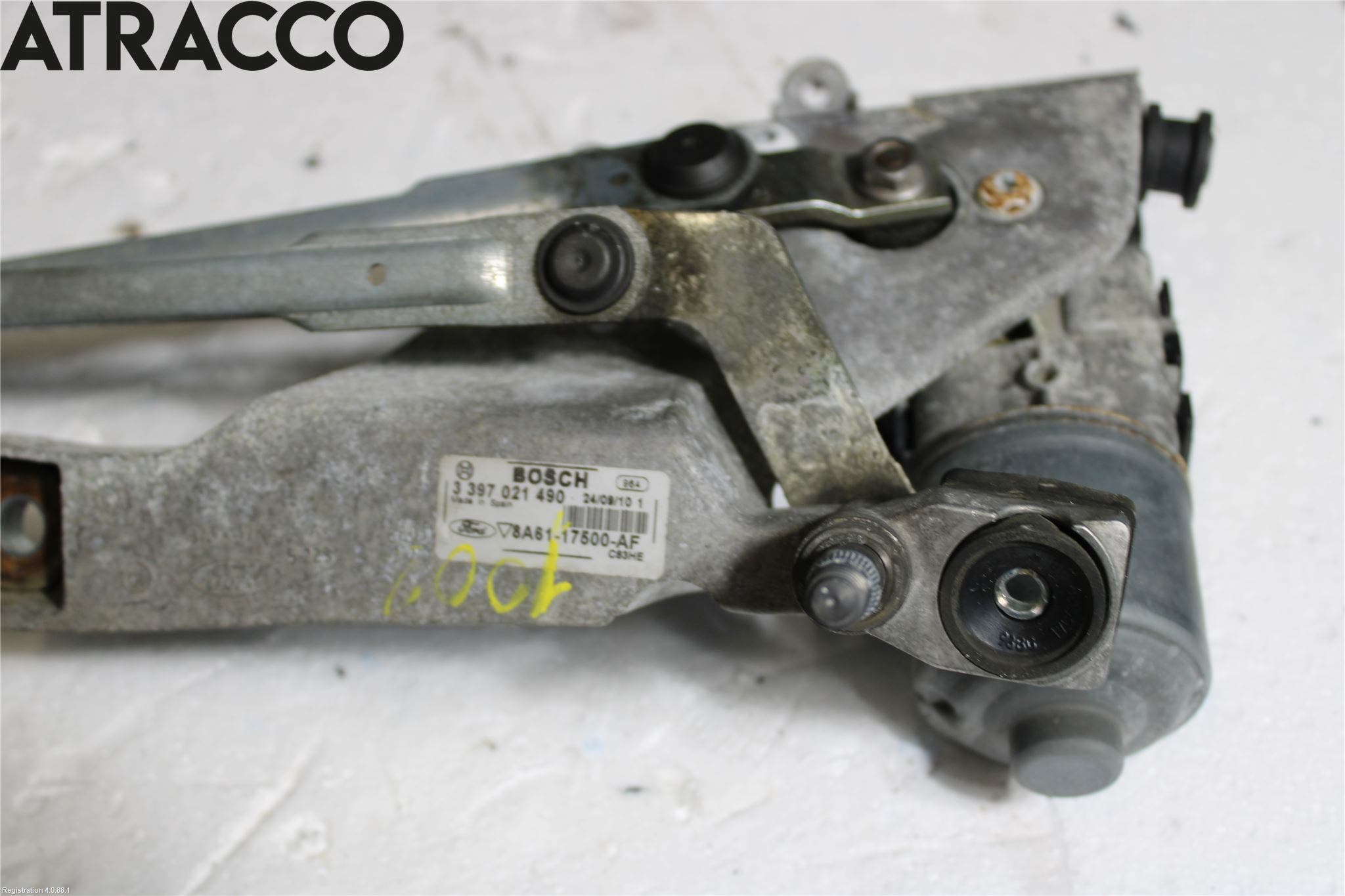 Ford FIESTA 09-12 Viskermotor Frontrute