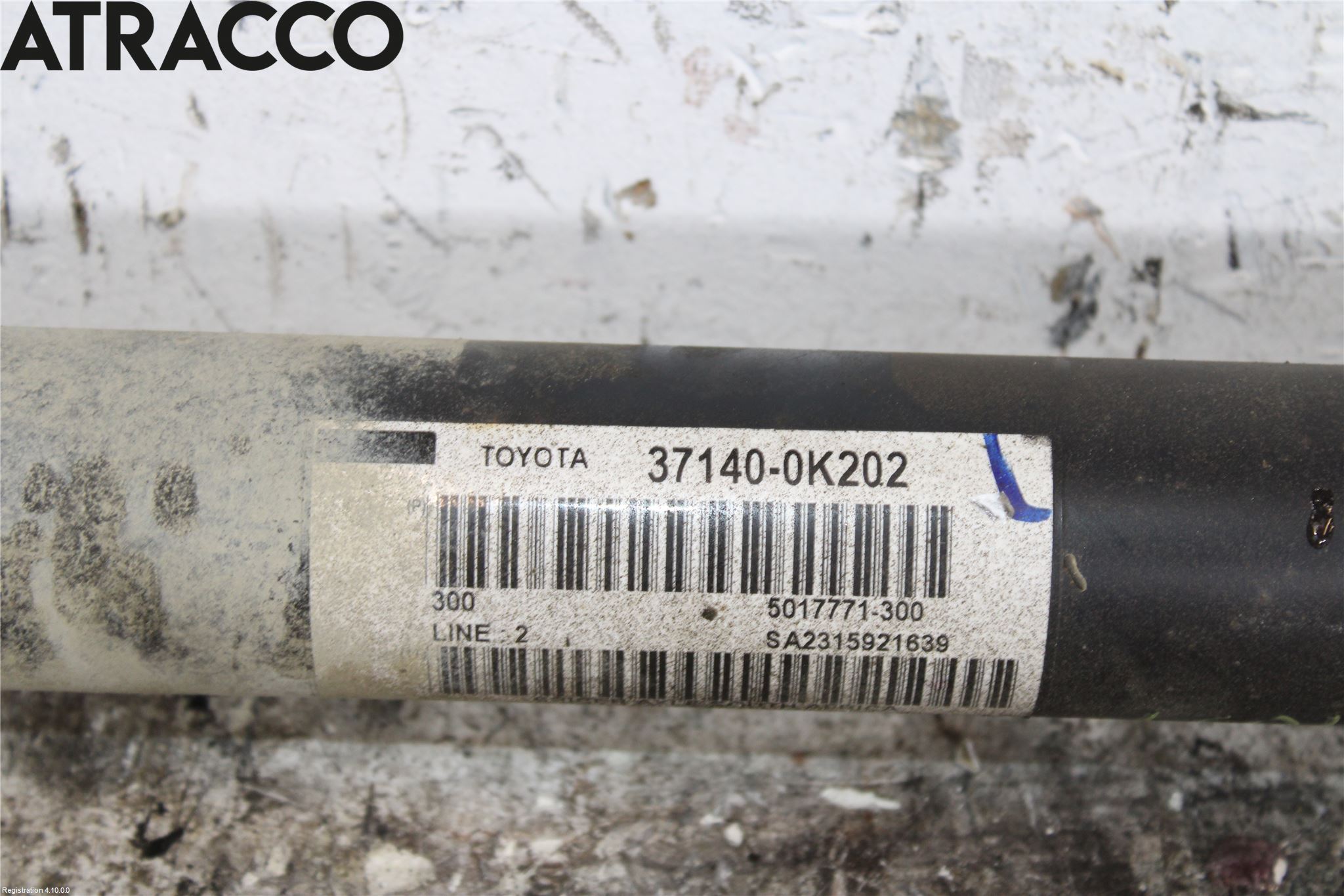 Toyota HILUX 16- Mellomaksel Fremre