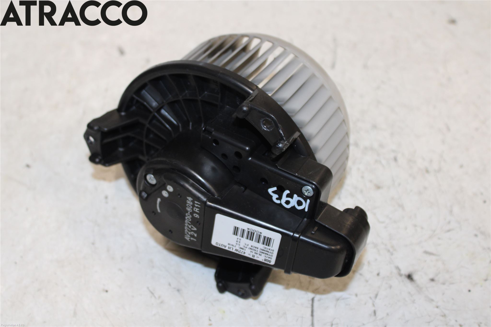 Toyota AURIS 13-19 Varmeapparat Viftemotor