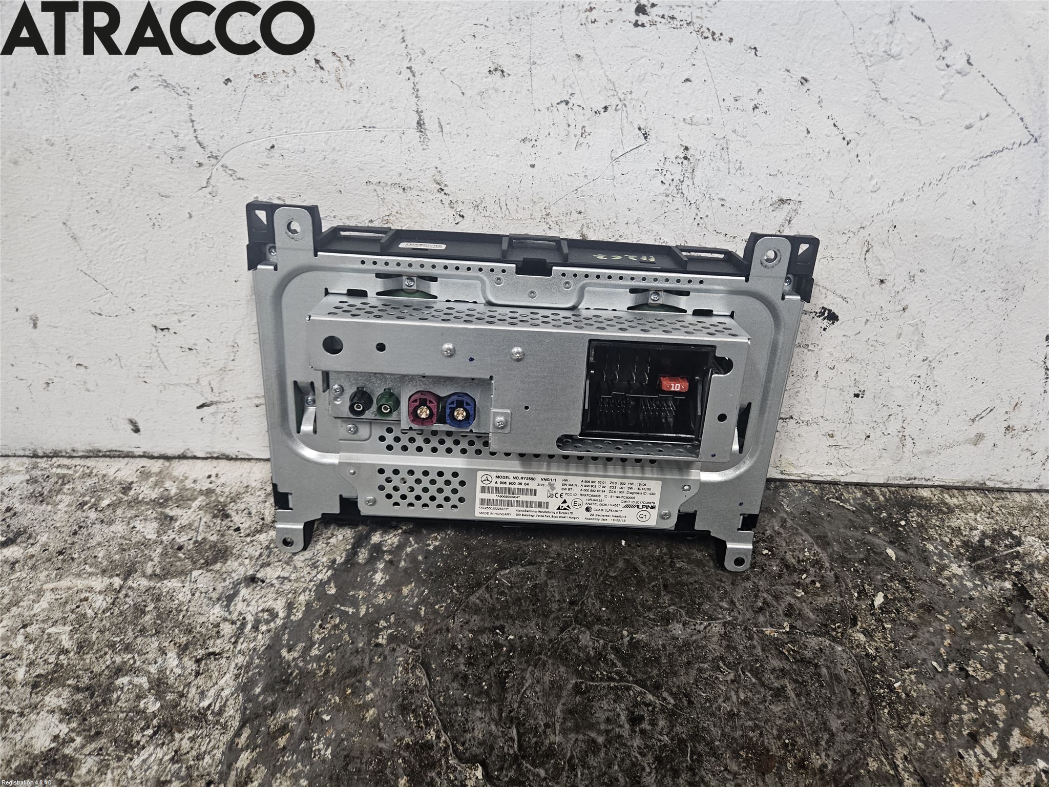 Mercedes-Benz MB SPRINTER (W906) 06-18 Stereo Radio Med Cd