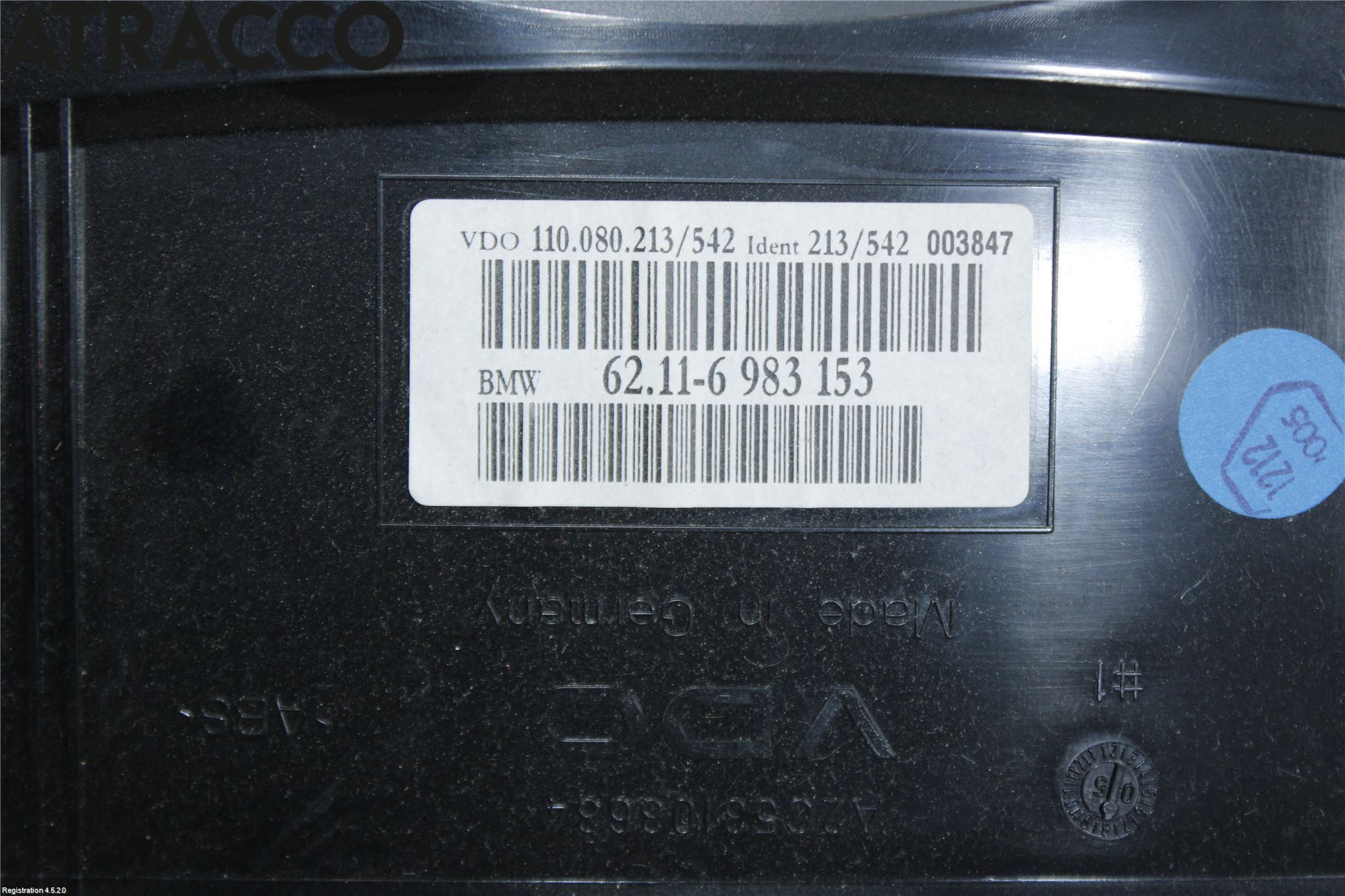 BMW 5 E60/61 Sed/Tou 02-10 Instr Kombinert