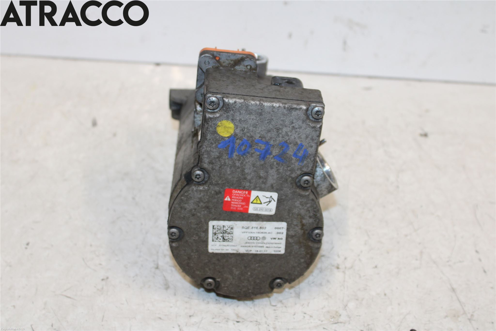 Audi A3/S3 8V 13-20 Varme Ac Kompressor
