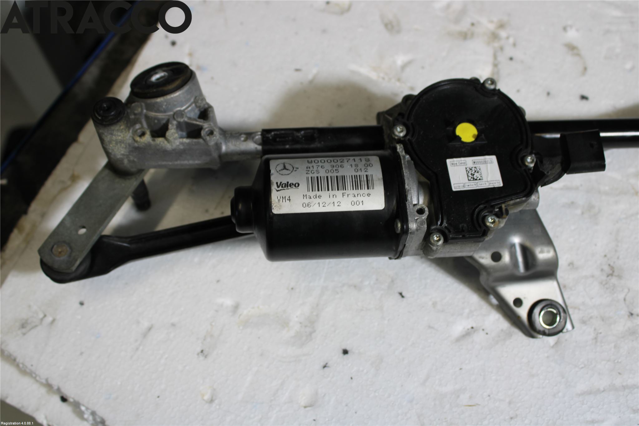 Mercedes-Benz MB A-KLASS (W176) 13-18 Viskermotor Frontrute