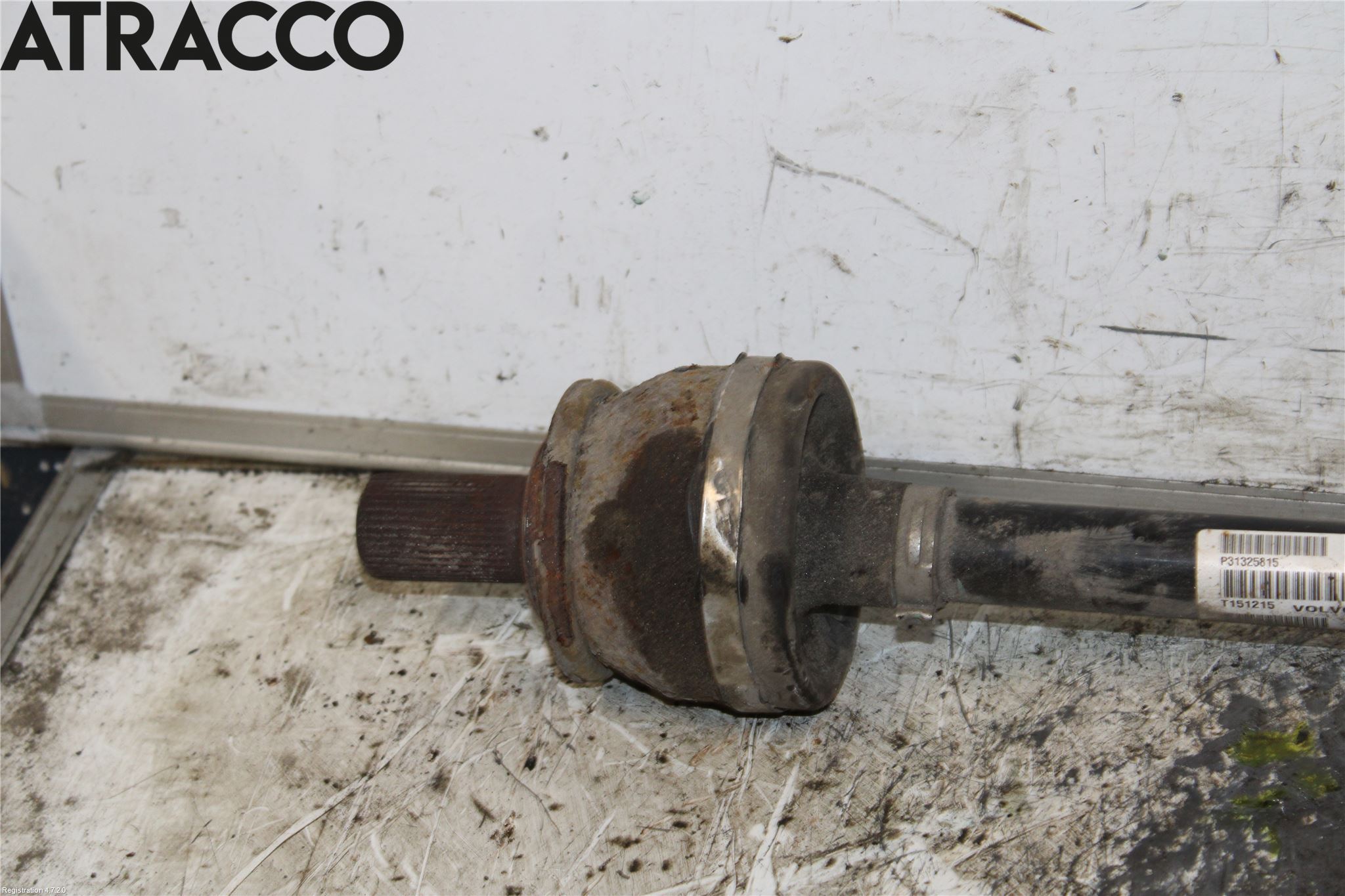 Volvo XC90/RECHARGE 16- Drivaksel Foran Kompl Venstre