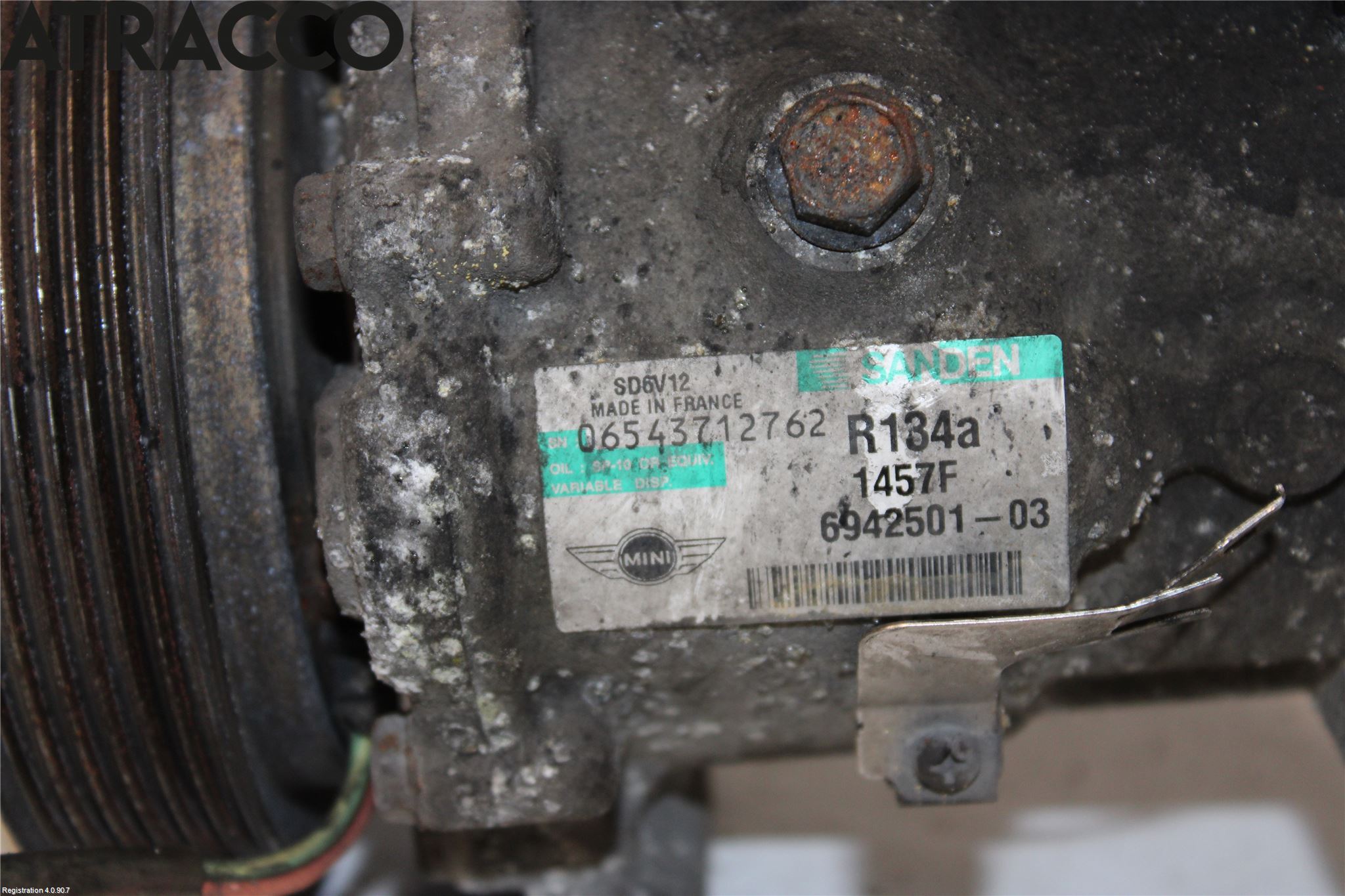 Mini COUPE R56 05-14 Varme Ac Kompressor